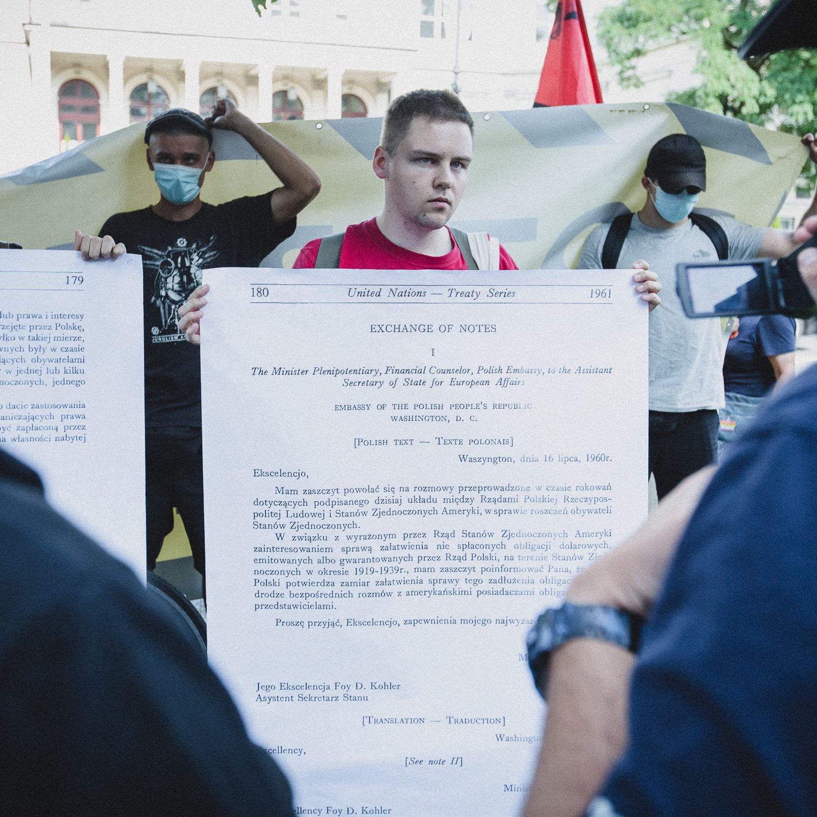 Warszawa, 19.07.2021. Lokatorzy: ani dnia więcej reprywatyzacji
