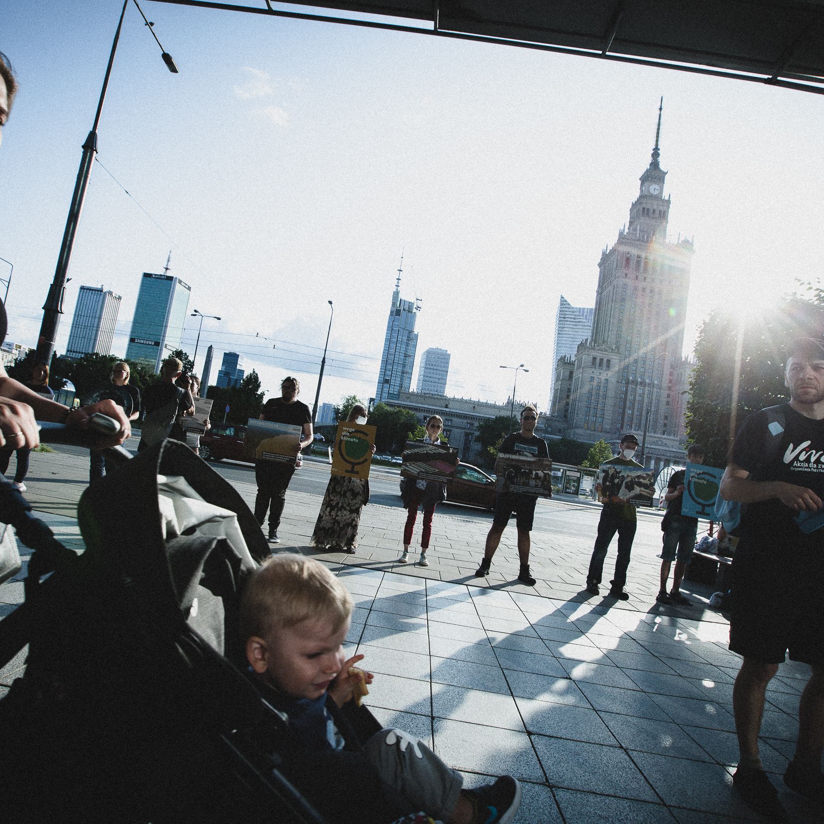 Warszawa, 21.07.2021. Wege dla klimatu – akcja Fundacji Viva!