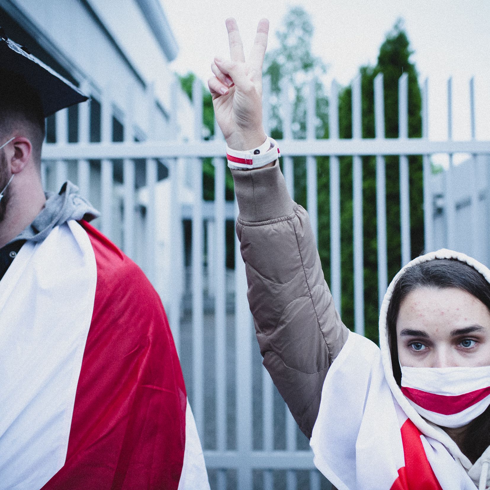 Warszawa, 25.05.2021. Wolność dla więźniów politycznych w Białorusi – pikieta