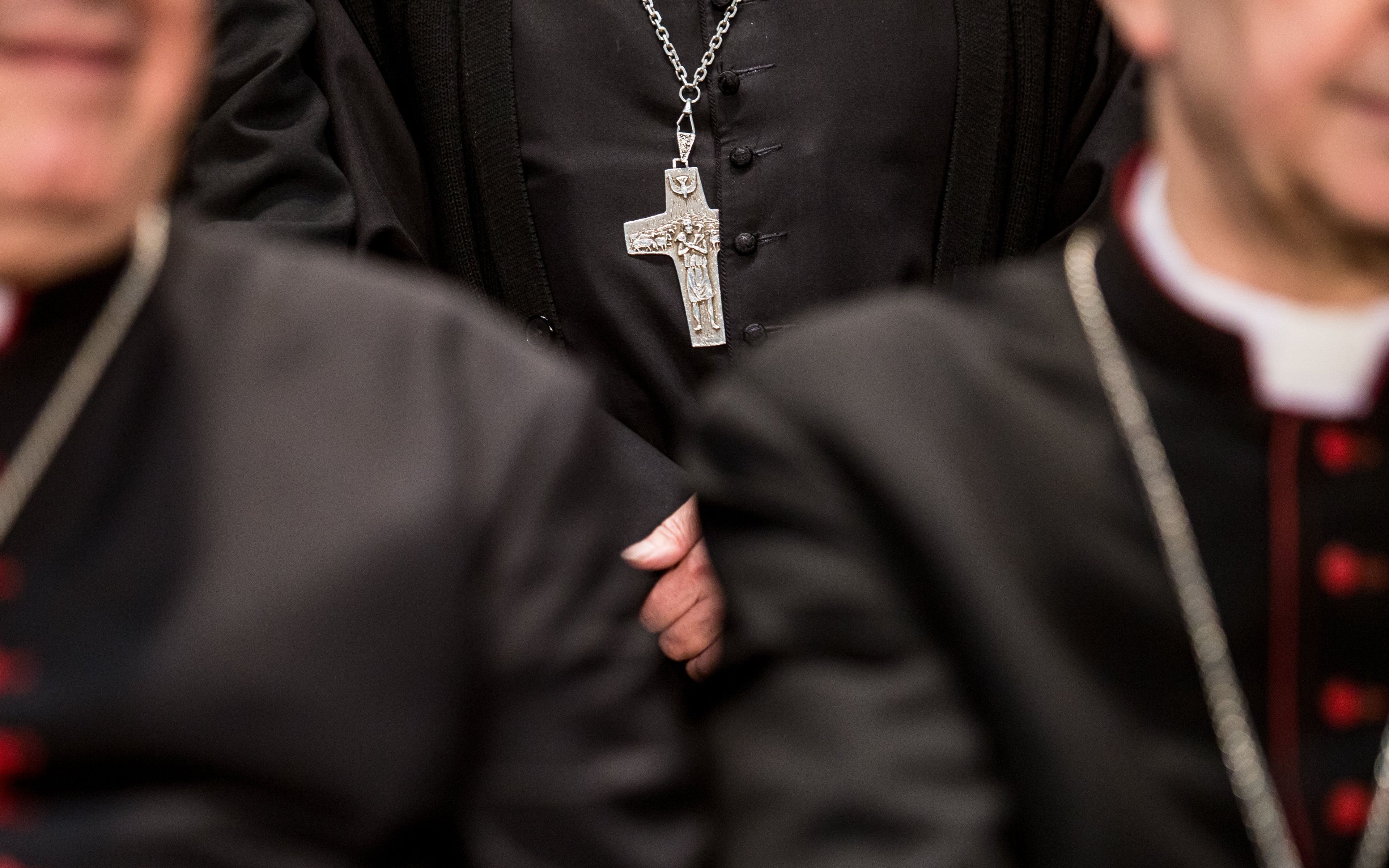 12.10.2017 Lublin . Biskupi podczas zebrania plenarnego Konferencji Episkopatu Polski na Katolickim Uniwersytecie Lubelskim .
Fot. Jakub Orzechowski / Agencja Gazeta