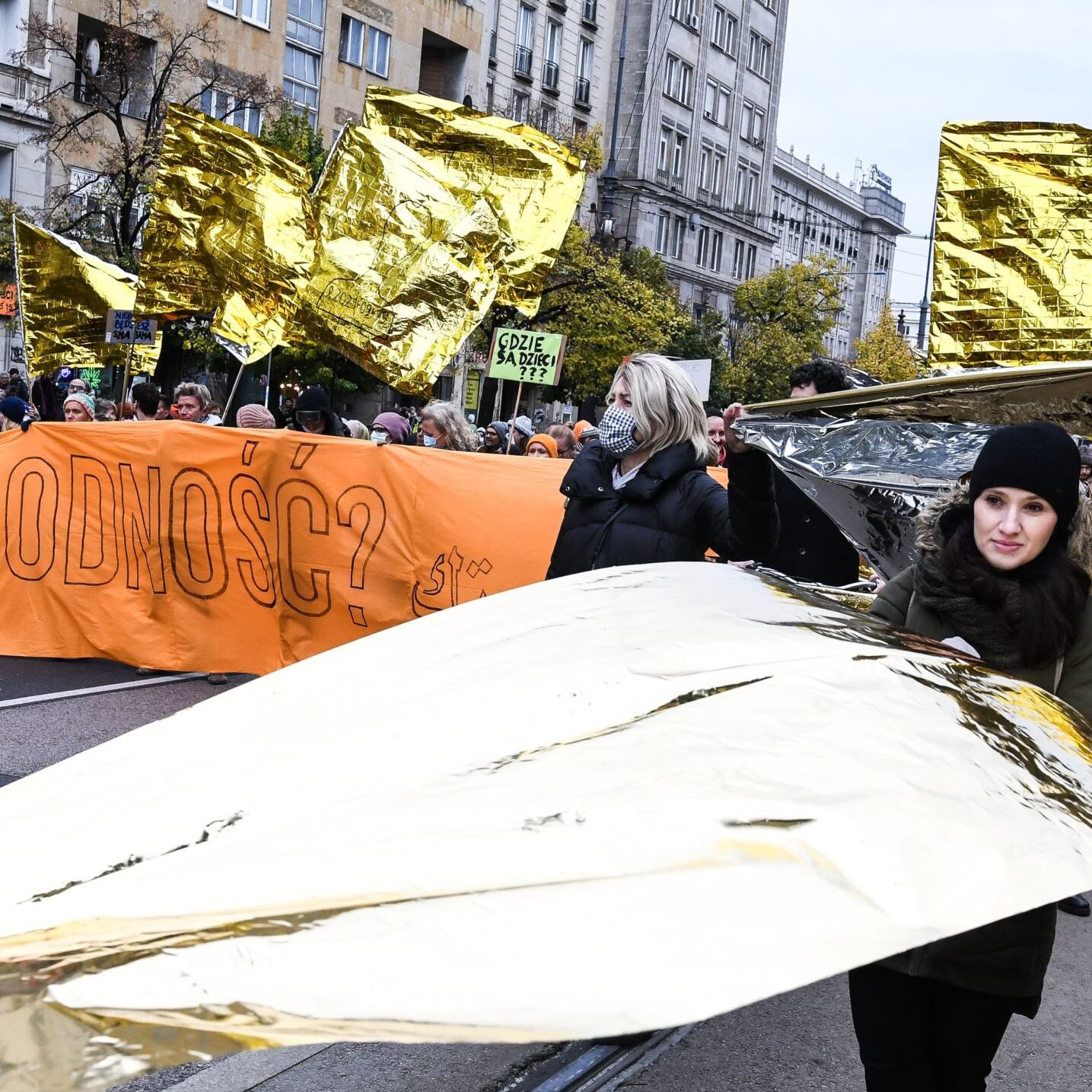 Warszawa, 17.10.2021. Stop torturom na granicy – demonstracja