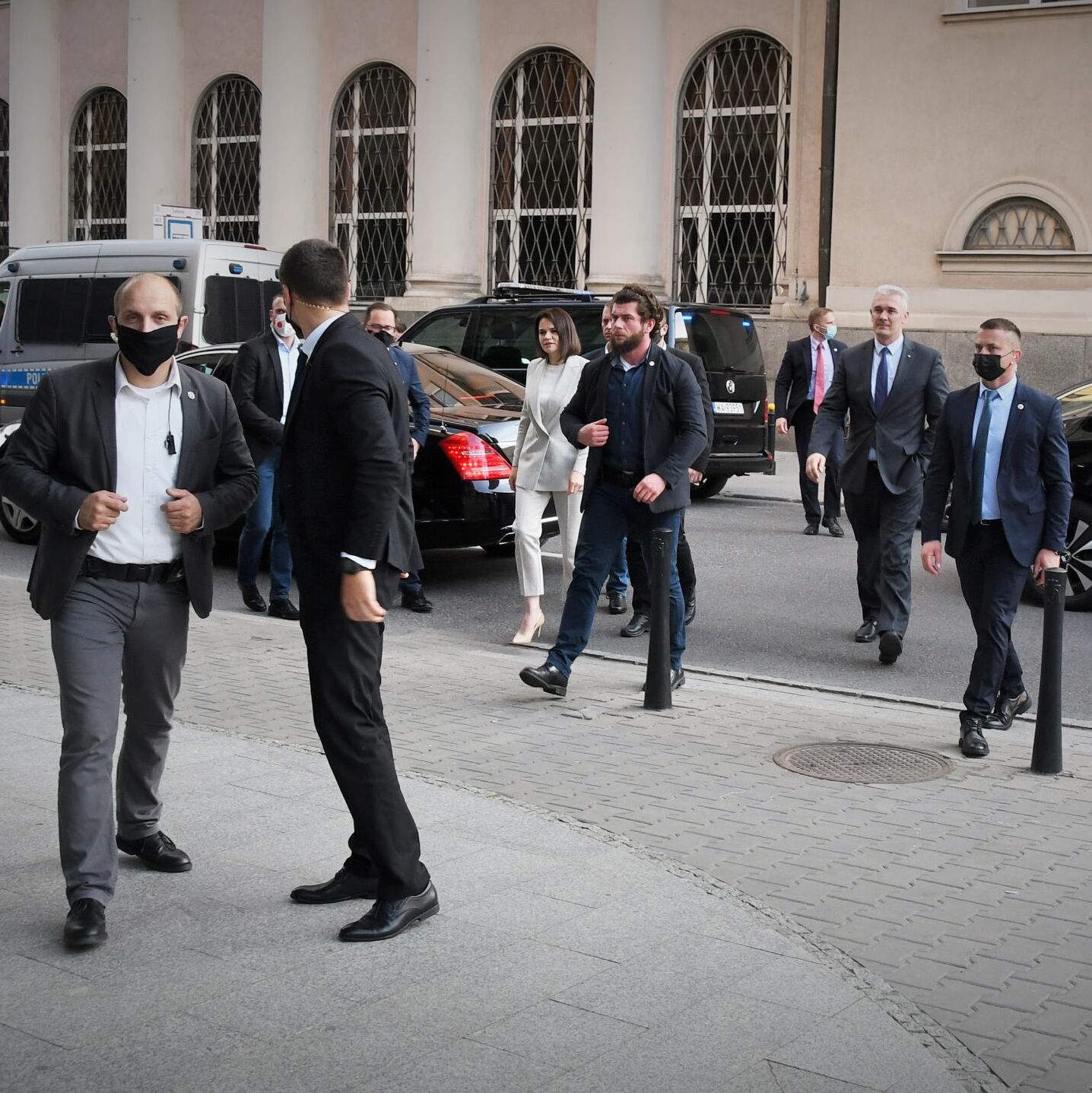 Warszawa, 03.06.2021. Spotkanie ze Swiatlaną Cichanouską w Warszawie
