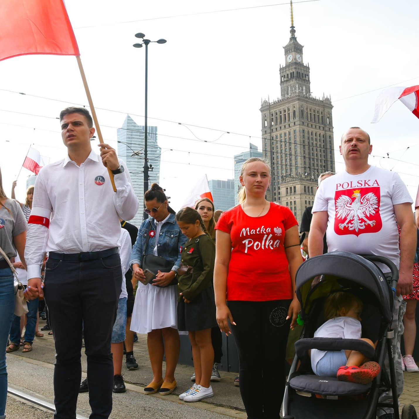 Warszawa, 01.08.2021. 77. rocznica Powstania Warszawskiego