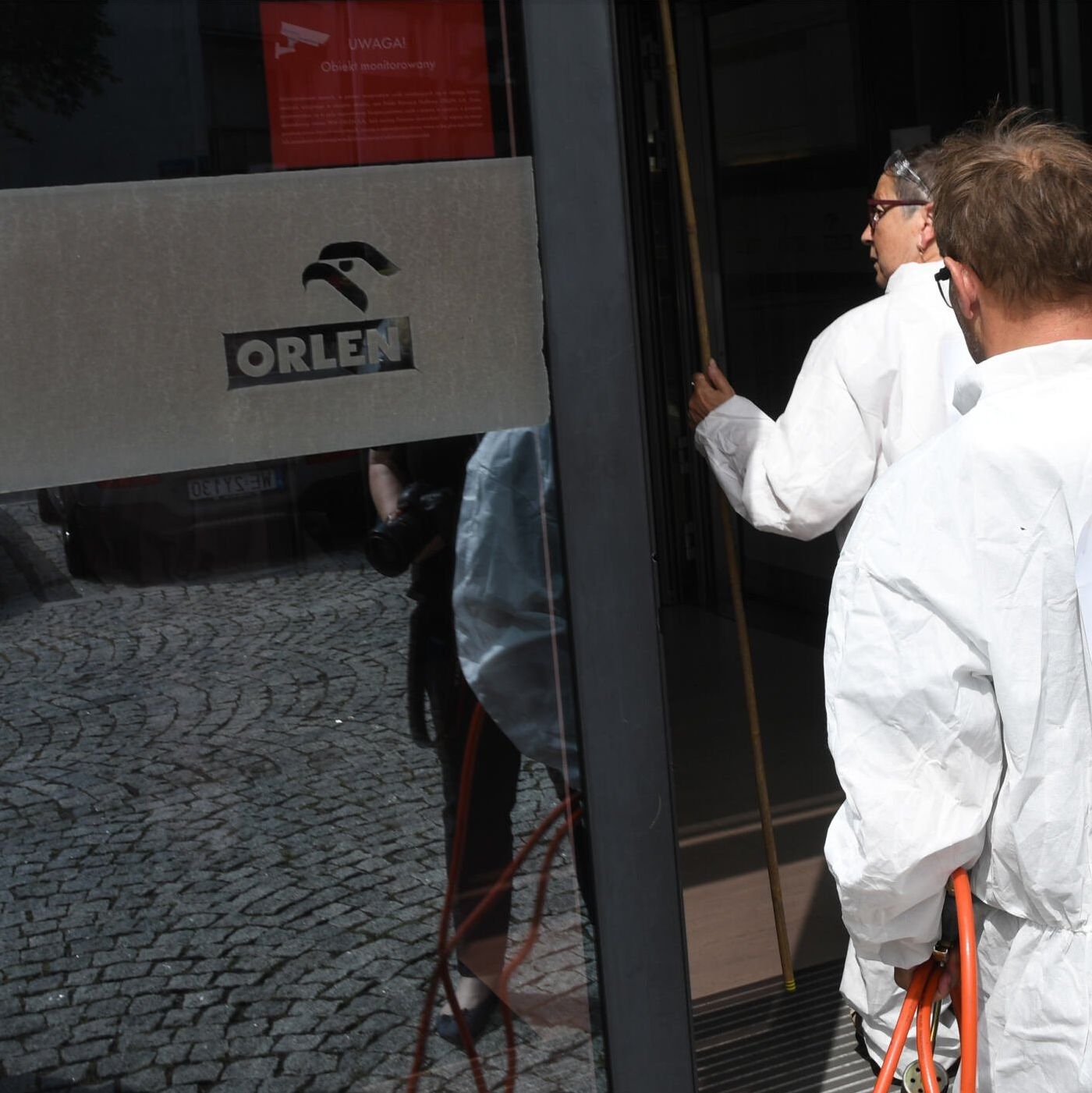 Warszawa, 14.07.2021. Lotna Brygada Opozycji w Orlenie