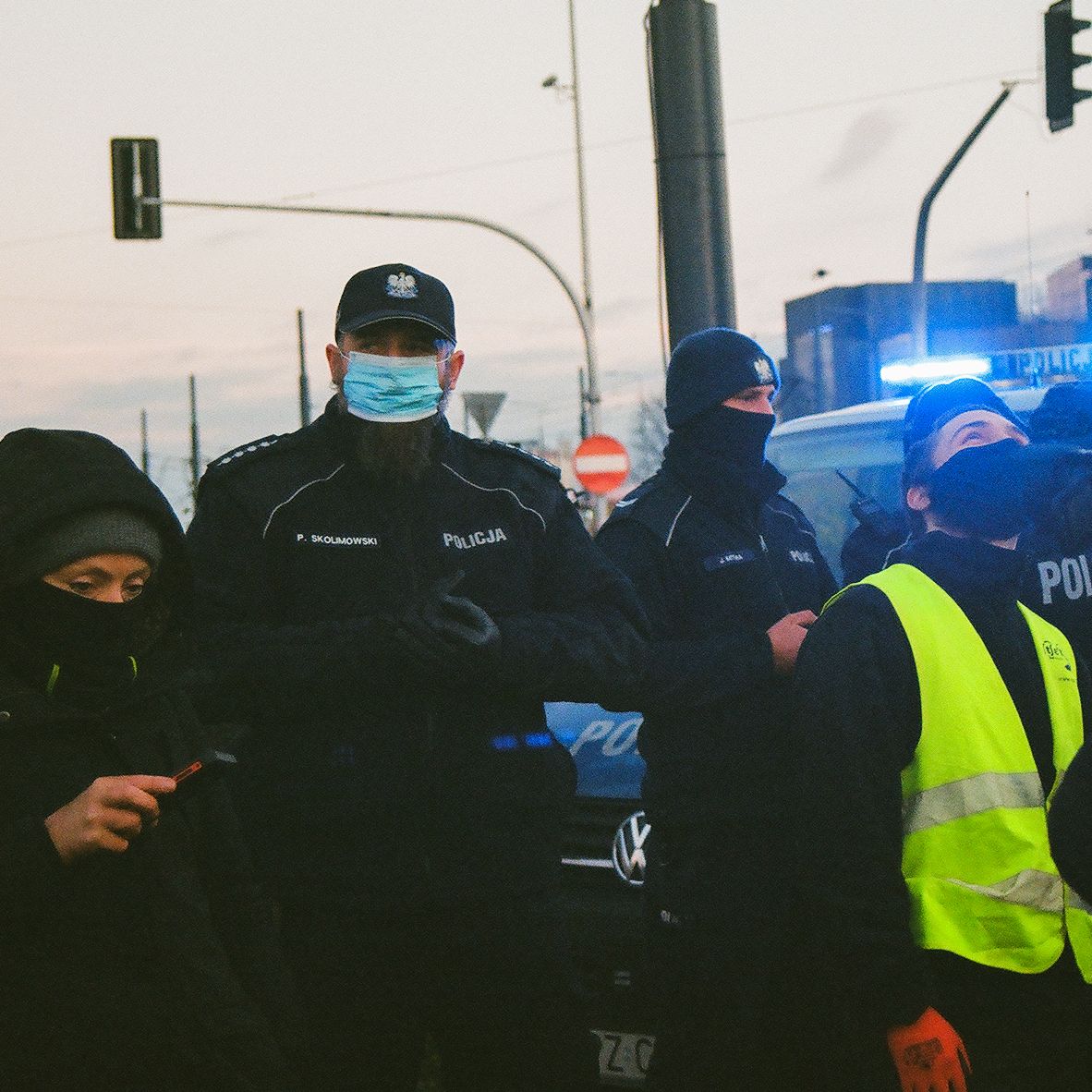 Warszawa, 25.11.2021. Maszt Wolności