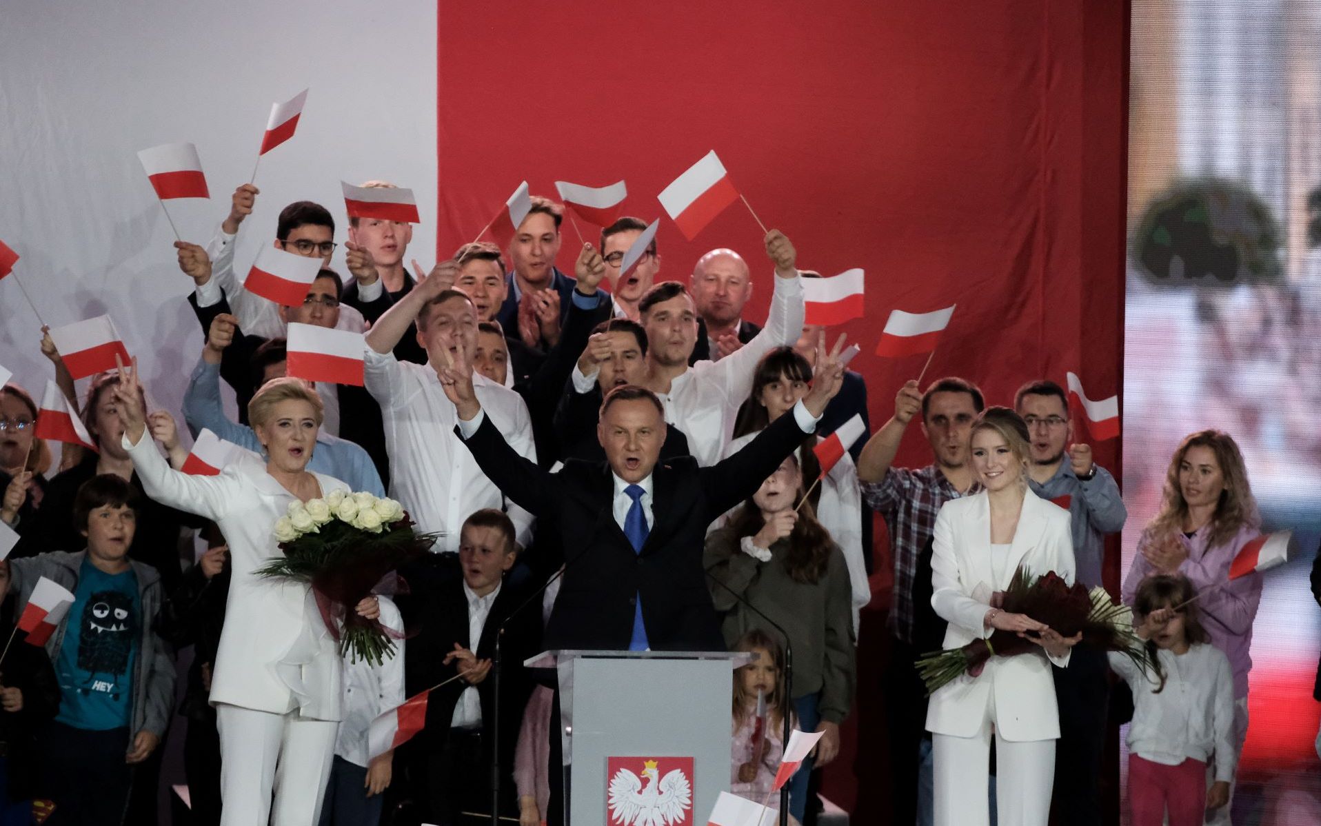 Grafika do artykułu Duda prezydentem na drugą kadencję. Wynik PKW z 99,8 proc. komisji nie zostawia wątpliwości