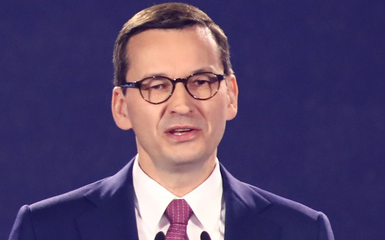 19.05.2019 Krakow , Hala 100 lecia Cracovii  . Premier Mateusz Morawiecki podczas konwencji regionalnej PiS .
Fot. Jakub Porzycki / Agencja Gazeta