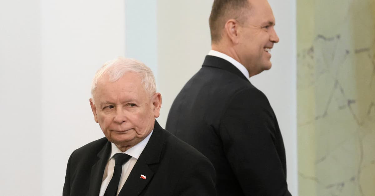 "This is the day that the Lord has given us." PiS on the anniversary of Nawrocki's swearing-in