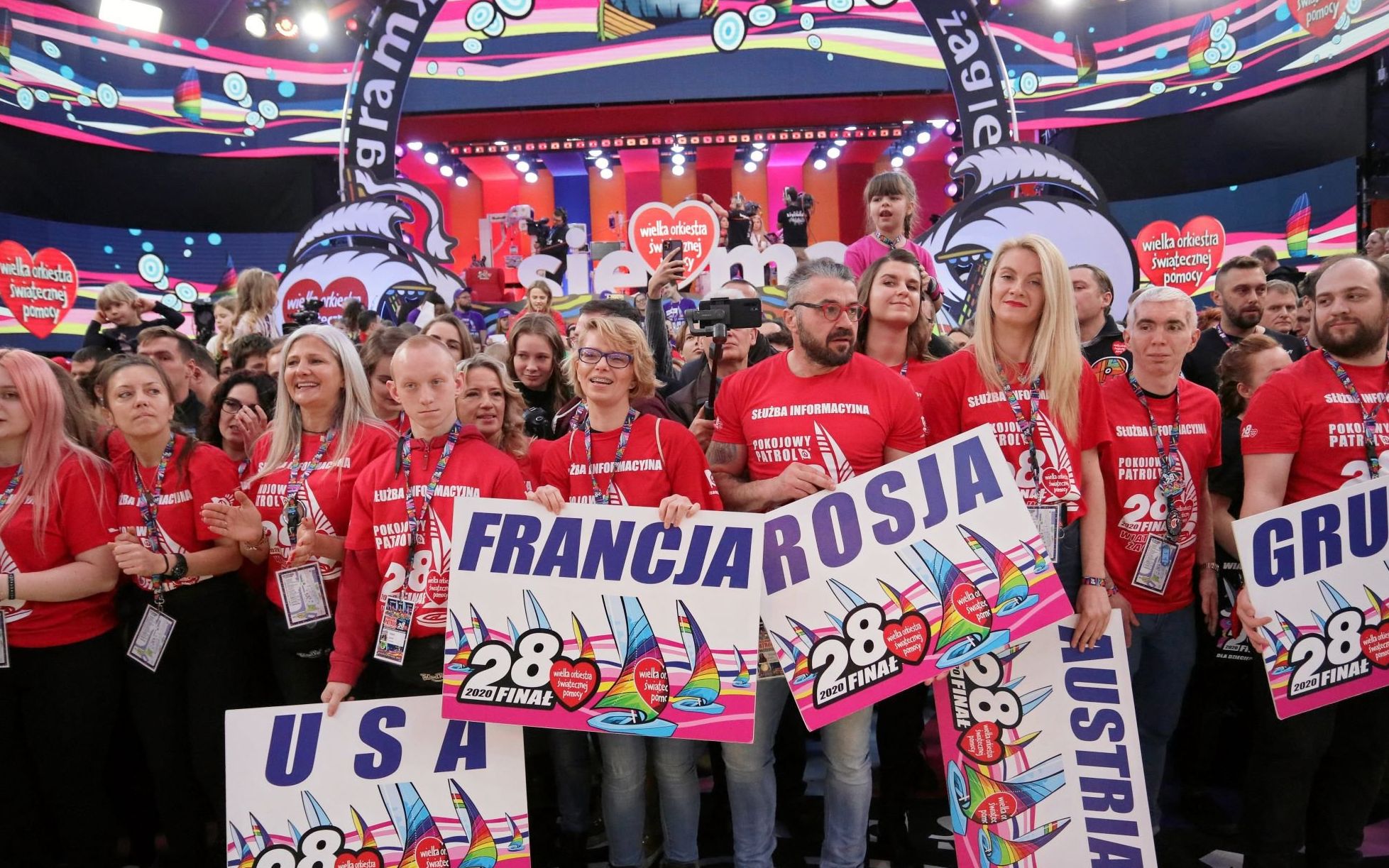 Grafika do artykułu Pamięć o Adamowiczu, 20 mln zł więcej niż rok temu i Wielka Ściskawa. 28. finał WOŚP to wielki sukces
