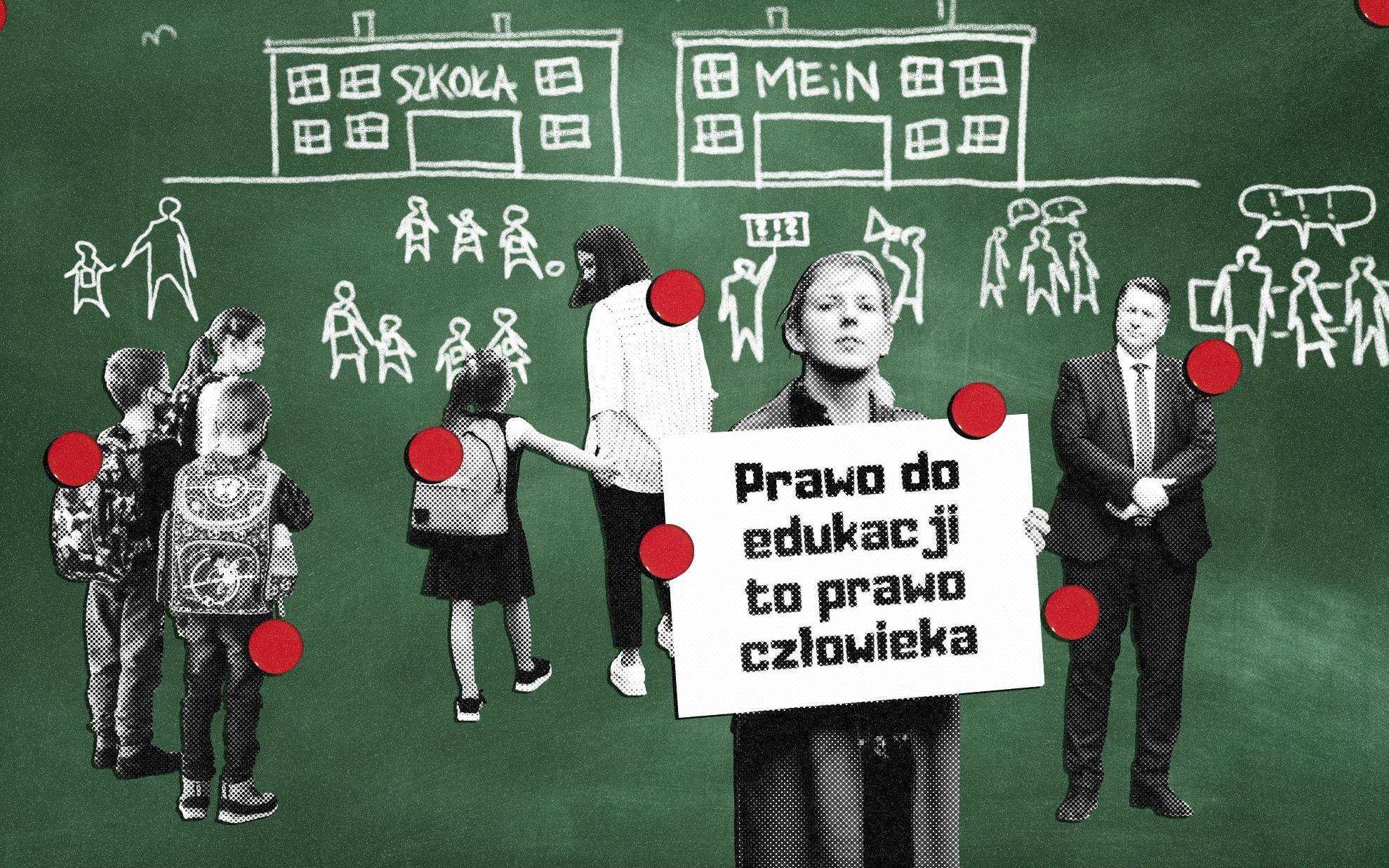 Grafika do artykułu #LexCzarnek. Gdzie są rodzice, gdy trwa walka o edukację?