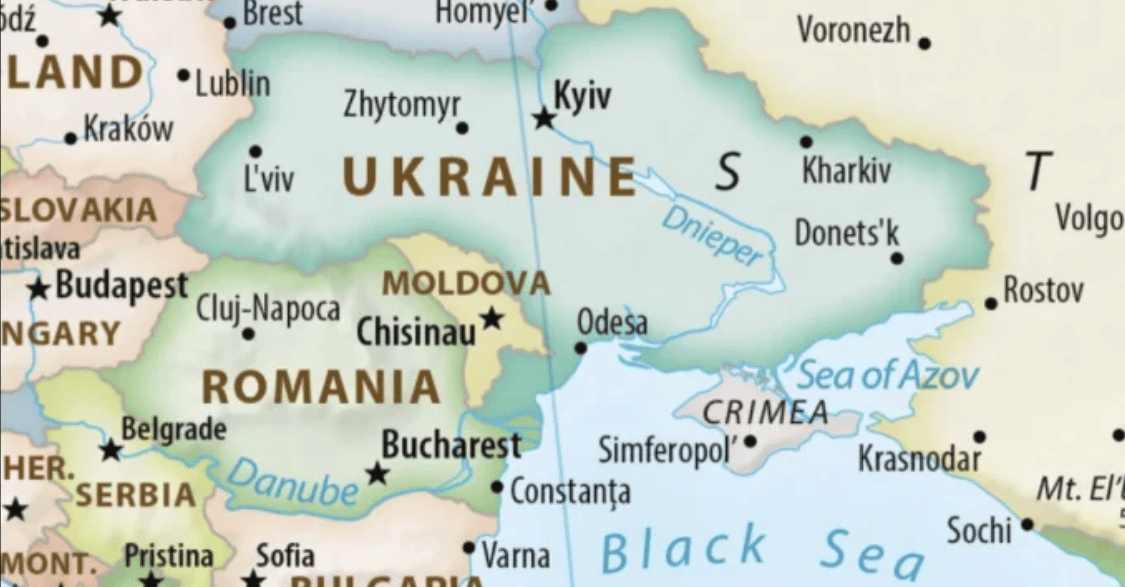 Nowa mapa świata. Tam Krym nie należy do Ukrainy