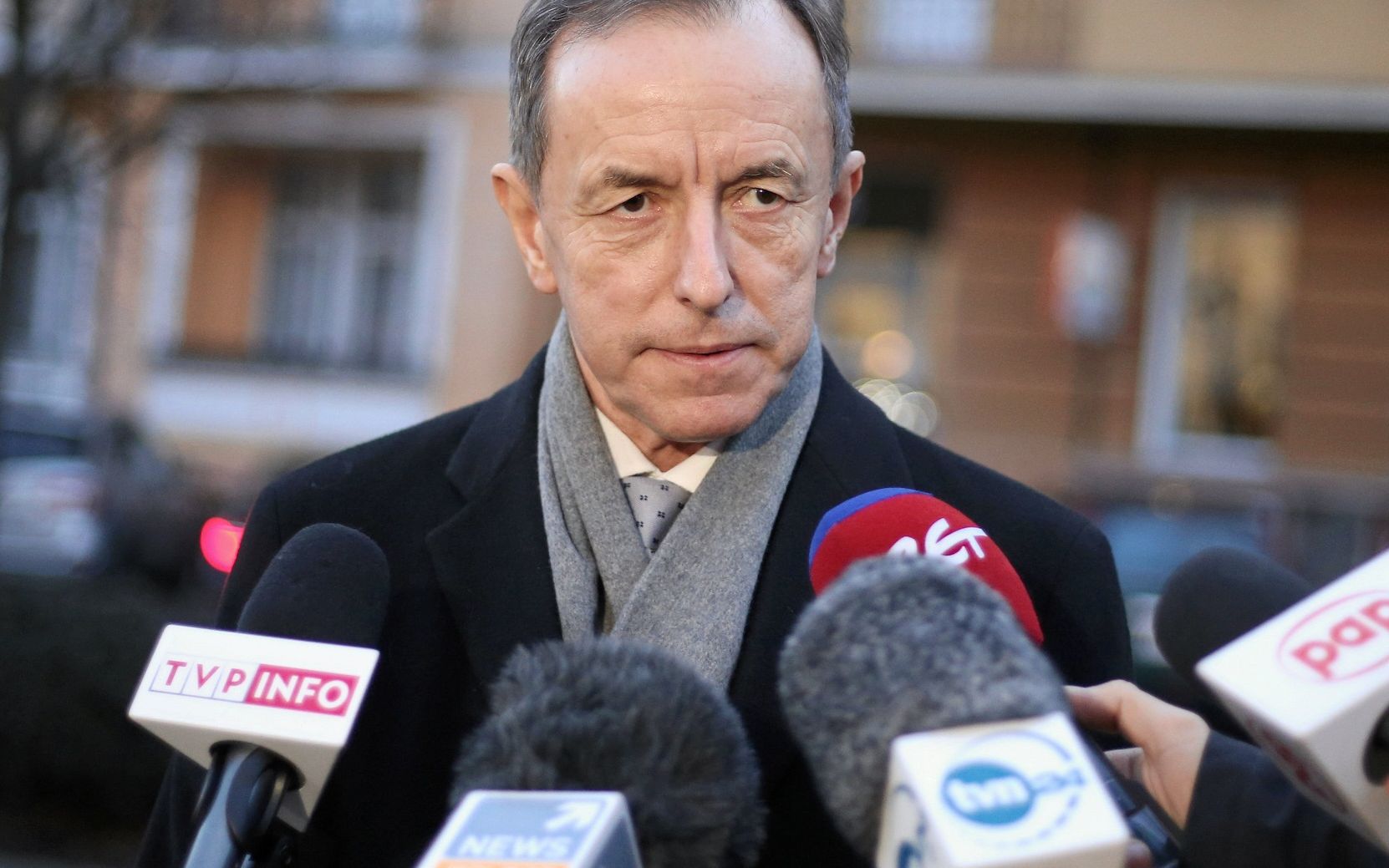 20.12.2019 Szczecin . Marszalek Senatu Tomasz Grodzki podczas briefingu prasowego ws. ustawy PiS dot. sedziow .
Fot. Cezary Aszkielowicz / Agencja Gazeta