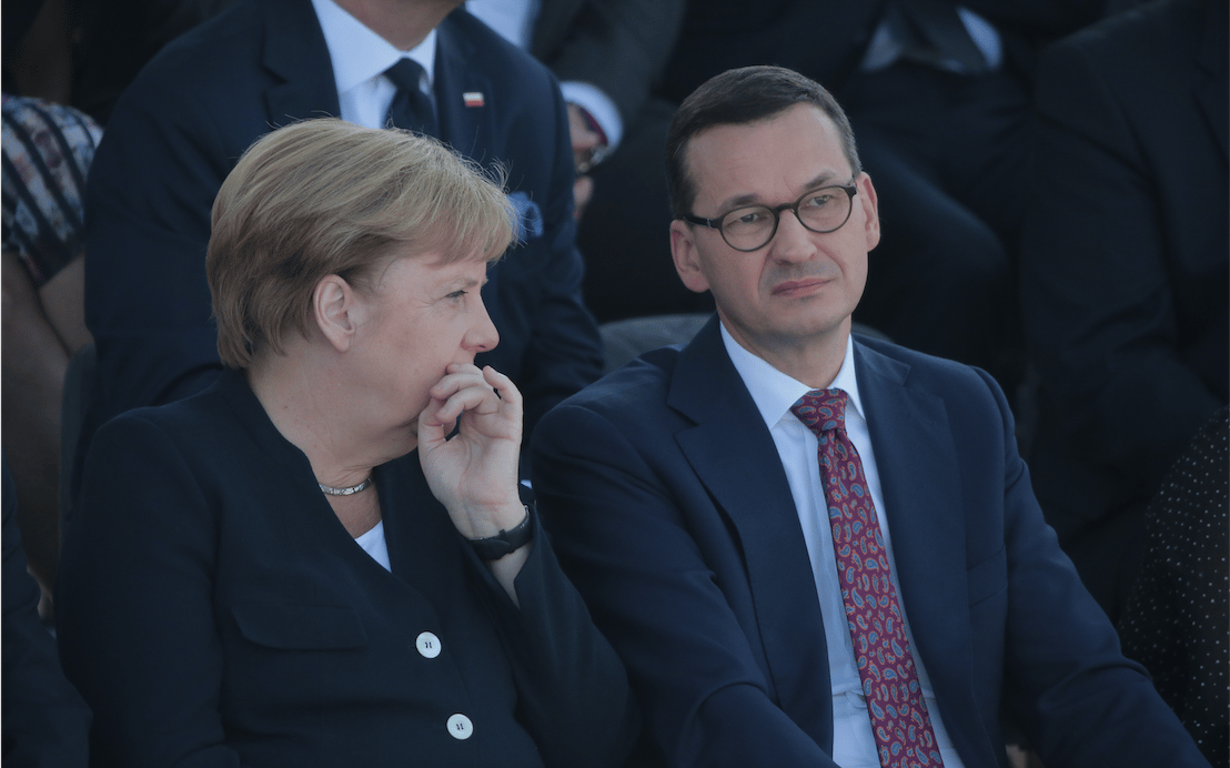 Grafika do artykułu Duda: "Wystawimy rachunek". Morawiecki: "Nie może tak zostać". Rząd Niemiec: "Sprawa jest zamknięta"
