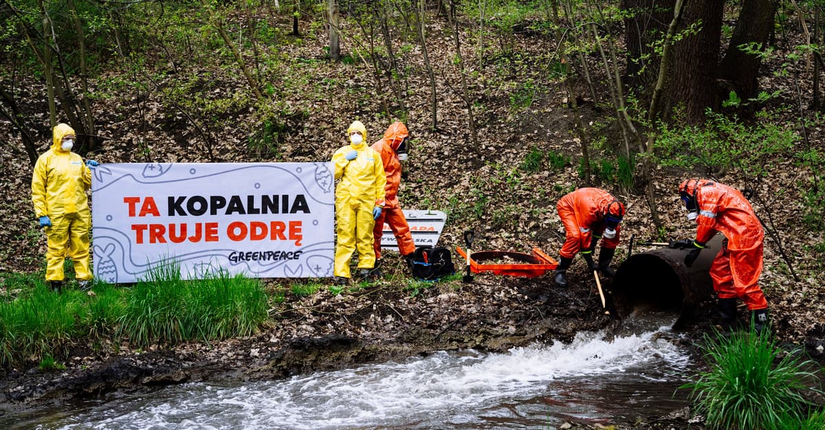 Trucie rzek zgodne z prawem. Kopalnie zrzucają ścieki bardziej zasolone niż Bałtyk