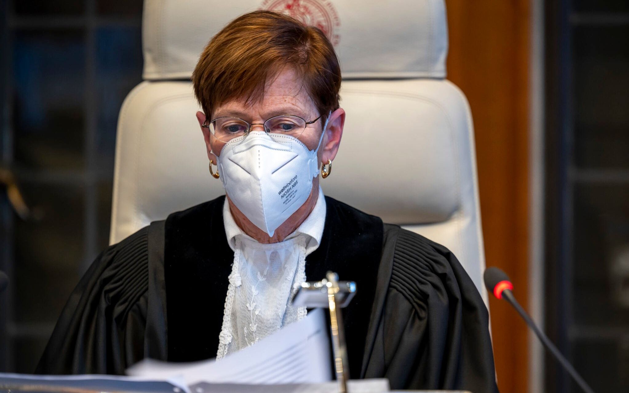 organ of the UN, holds public hearings (by video link) on the request for the indication of provisional measures submitted by the Ukraine in the case concerning Allegations of Genocide under the Convention on the Prevention and Punishment of the Crime of Genocide (Ukraine v. Russian Federation) at the Peace Palace in The Hague, the seat of the Court, as from 7 March 2022. Sessions held under the presidency of Judge Joan E. Donoghue, President of the Court. The Court’s role is to settle, in accordance with international law, legal disputes submitted to it by States (its Judgments are final and binding) and to give advisory opinions on legal questions referred to it by authorized UN organs and agencies.