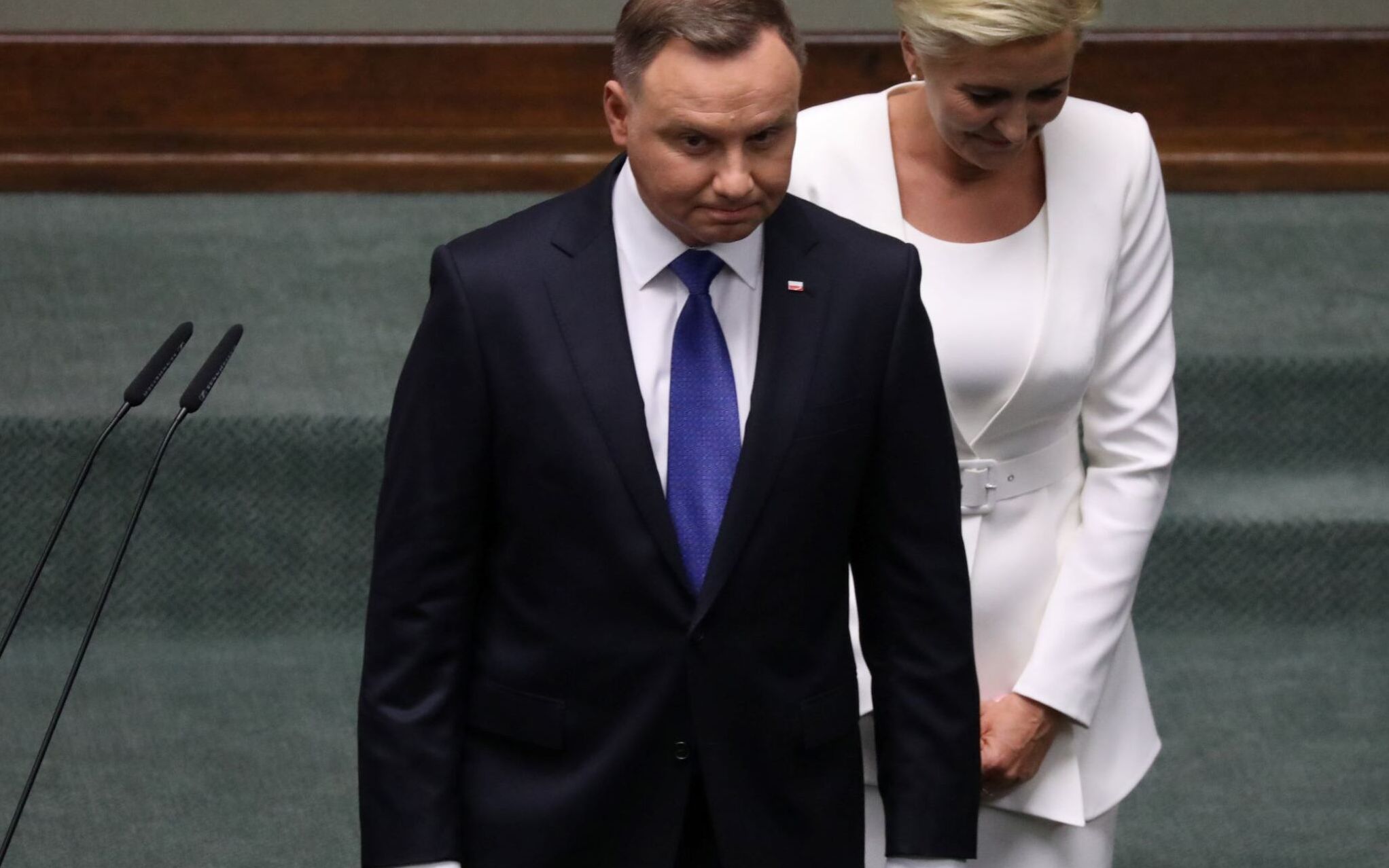 Grafika do artykułu W kampanii był niestety sobą. Polska Dudy katolicka, bez mniejszości, z dyktatem większości
