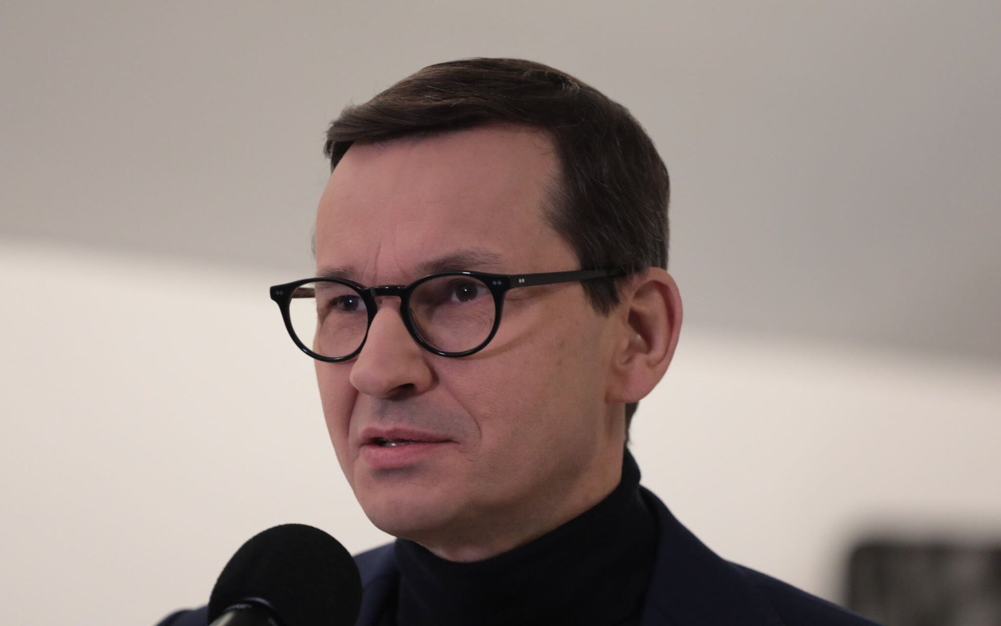 01.12.2021 Warszawa . Stadion Narodowy . Premier Mateusz Morawiecki podczas szczepienia trzecia dawka szczepionki przeciw covid .
Fot. Slawomir Kaminski / Agencja Wyborcza.pl