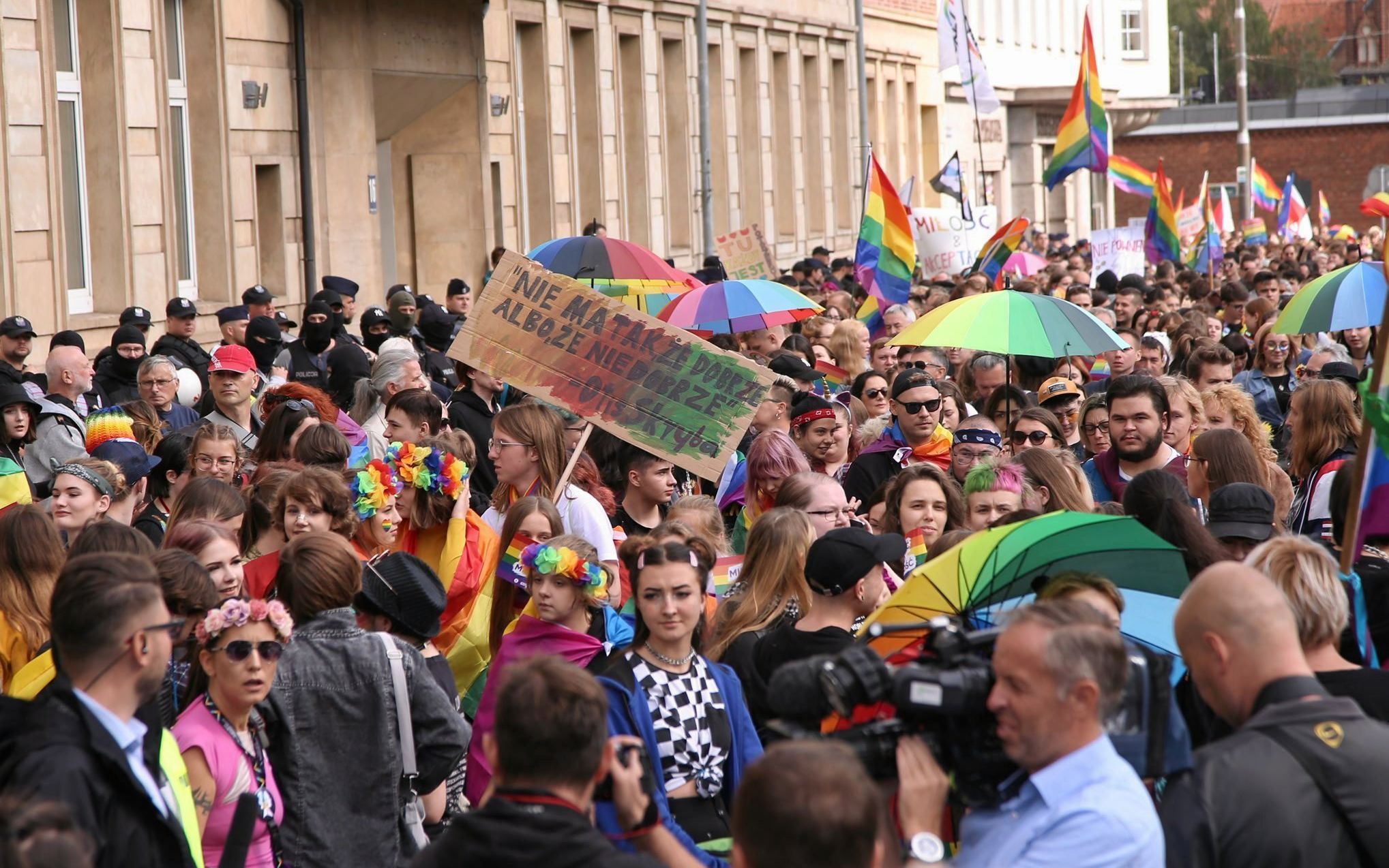 14.09.2019 Szczecin . 2 Szczecinski Marsz Rownosci 
Fot. Cezary Aszkielowicz / Agencja Gazeta