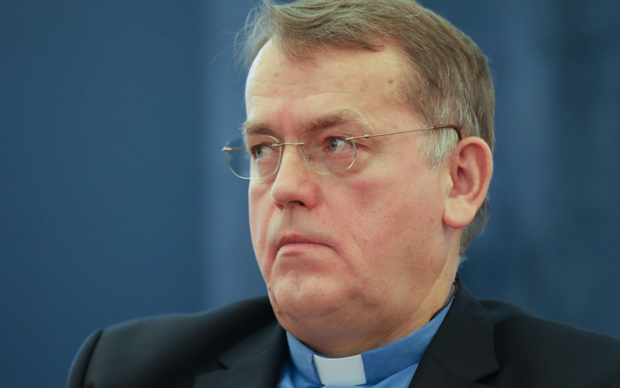 09.12.2019 Krakow , ul . Bernardynska 3  , Aula Papieskiego Uniwersytetu Jana Pawla II . Ksiadz Dariusz Oko Debata " Ideologia LGBT i gender . Doswiadczenia panstw UE i polityka UE"
Fot. Jakub Wlodek / Agencja Gazeta