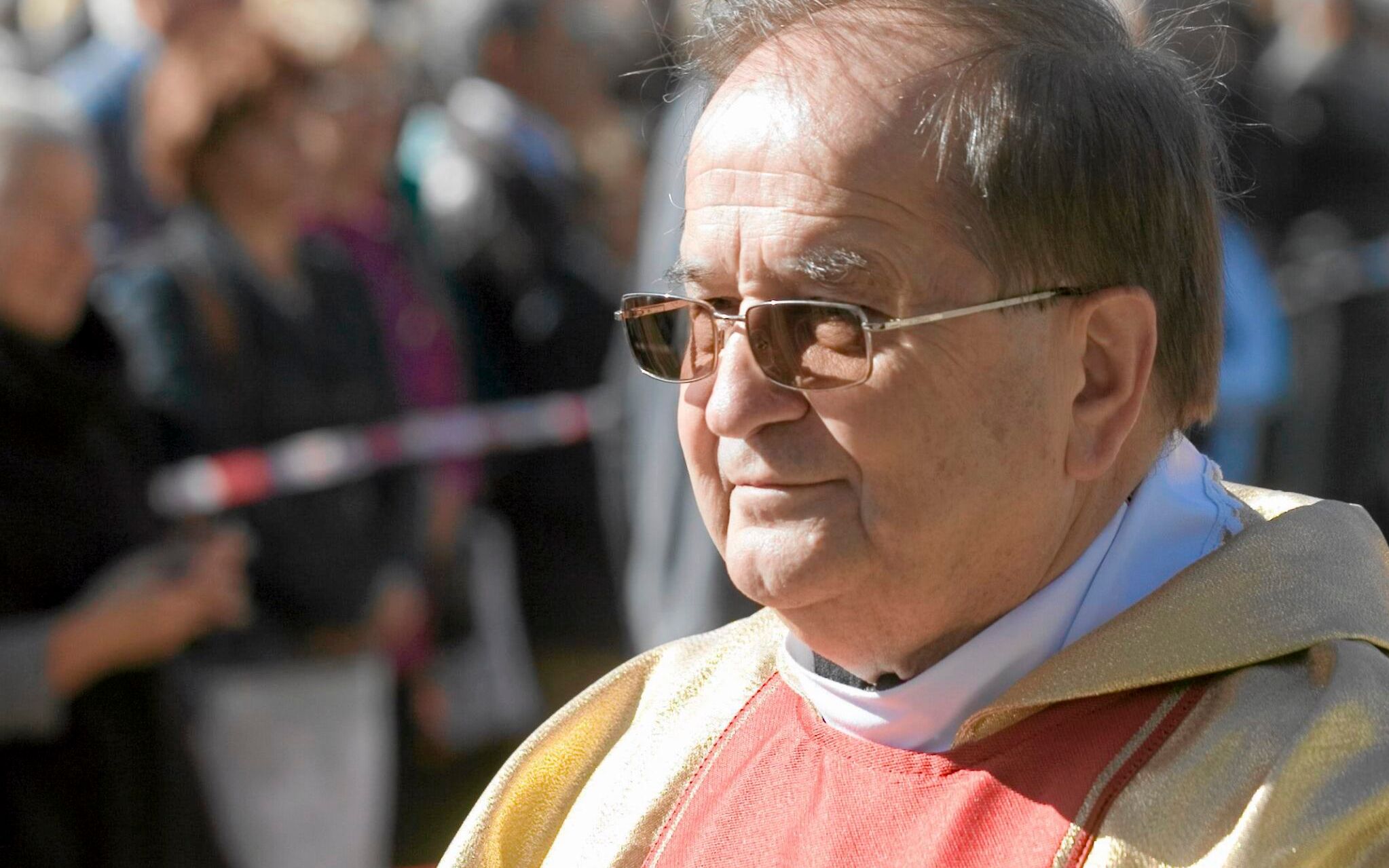 02.10.2011 SOKOLKA , REDEMPTORYSTA I DYREKTOR RADIA MARYJA TADEUSZ RYDZYK PODCZAS UROCZYSTOSCI ZWIAZANYCH Z TZW . CUDEM SOKOLSKIM .
FOT . JEDRZEJ WOJNAR / AGENCJA GAZETA