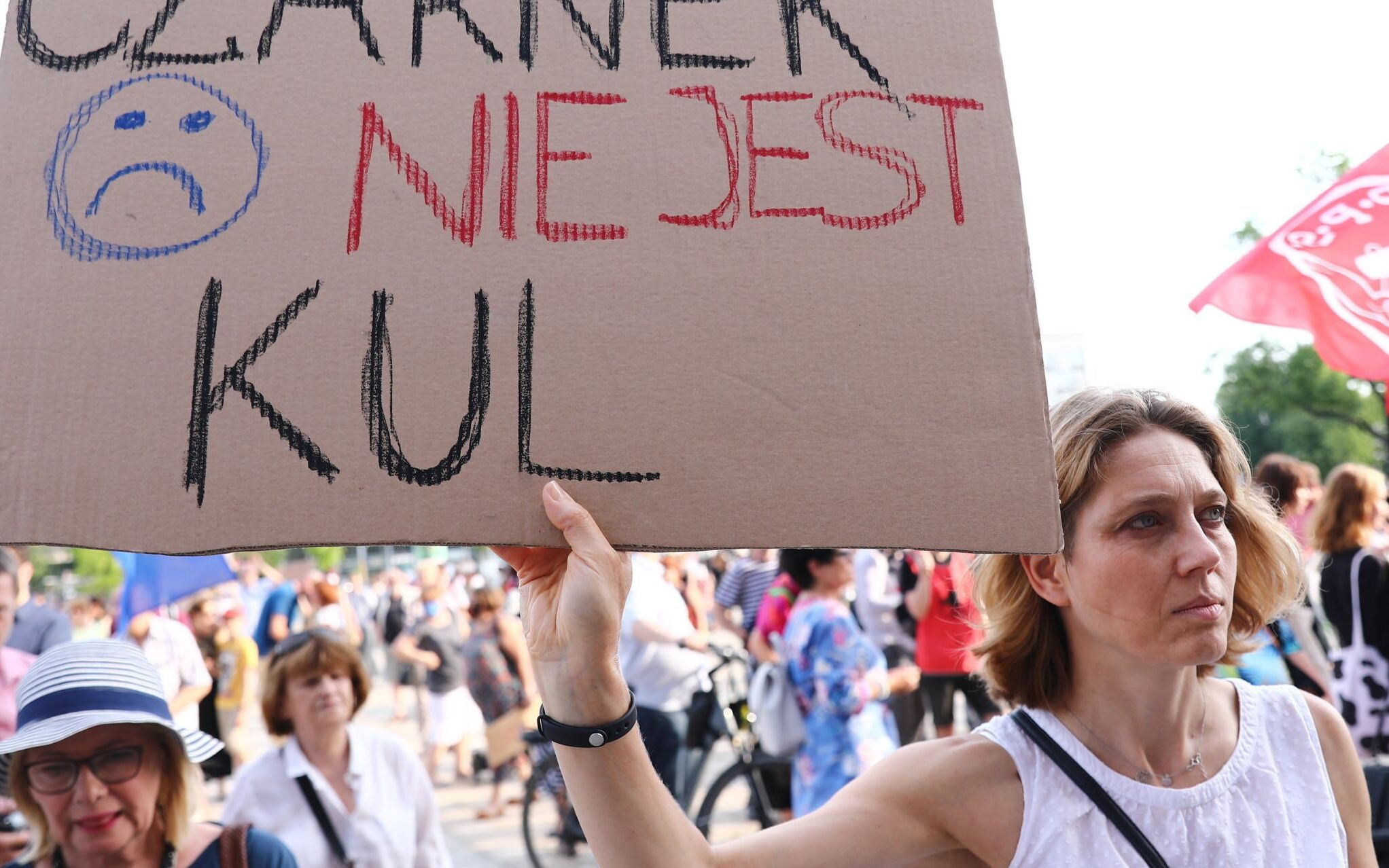 17.06.2021 Krakow . Muzeum Narodowe . Protest przeciwko ideologizacji edukacji i nauki . 
Fot. Jakub Porzycki / Agencja Gazeta
