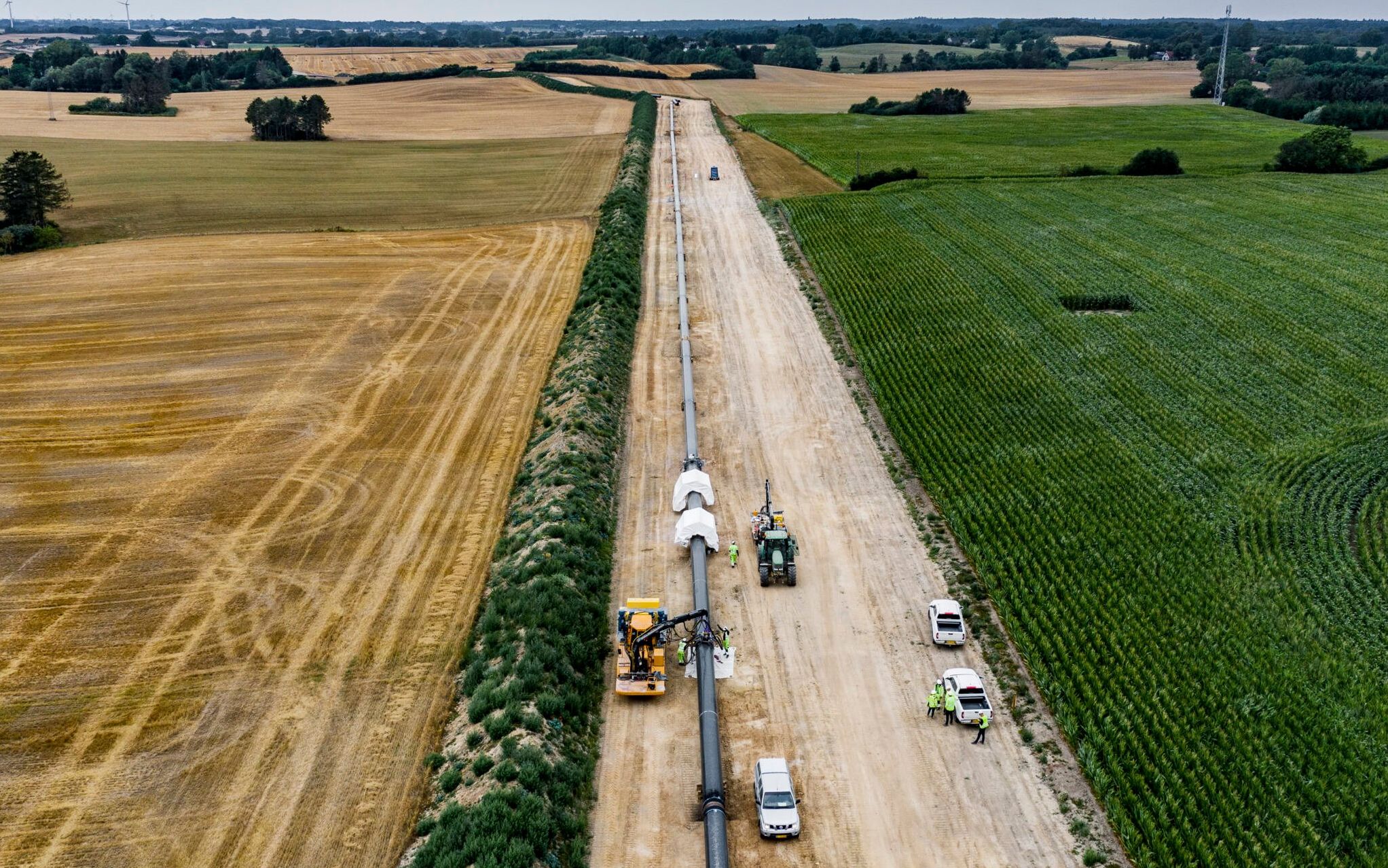 Baltic Pipe, omkring Fuglebjerg og Næstved
©2020 Palle Peter Skov