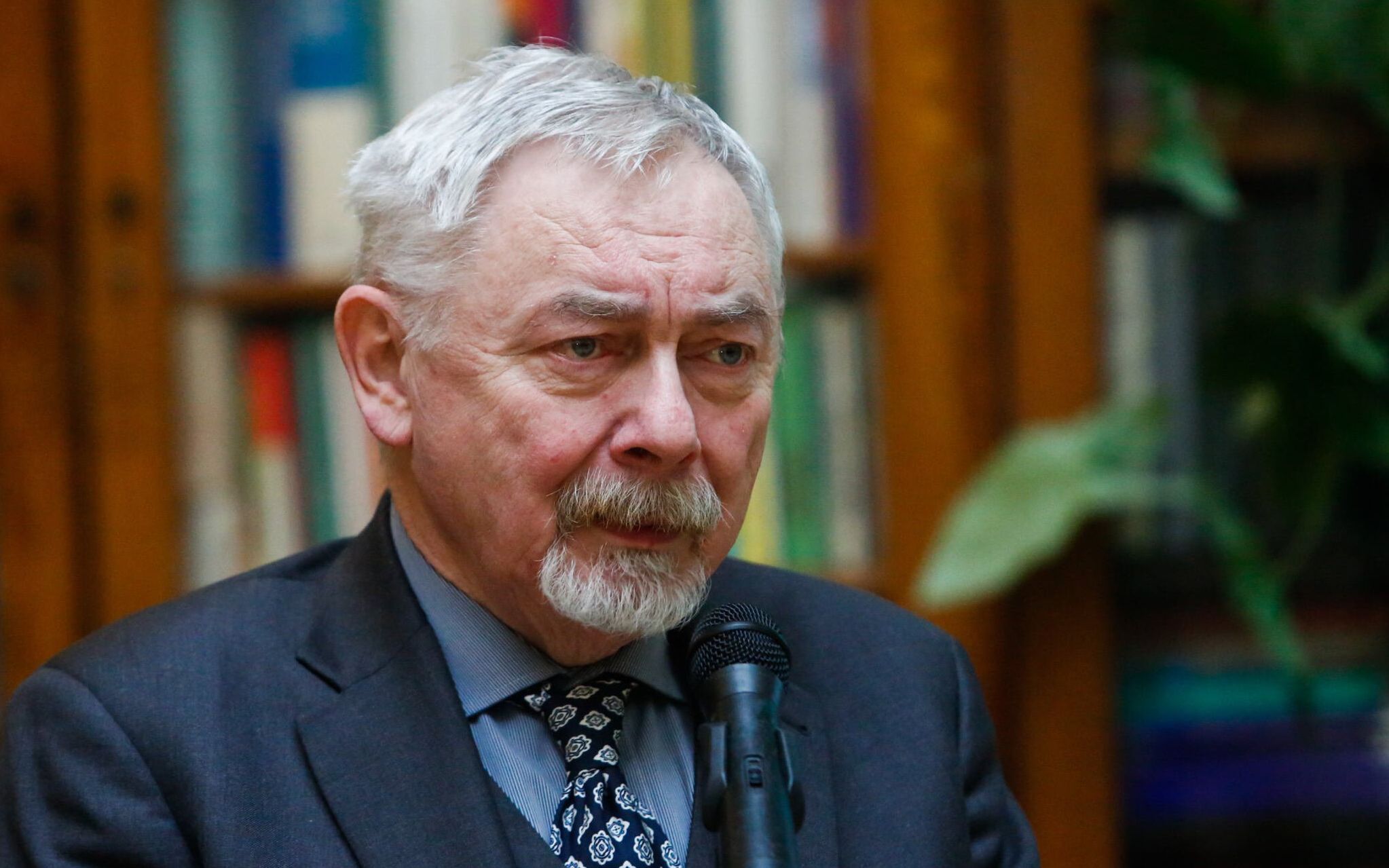 12.12.2019 Krakow , Szpital Narutowicza . Prezydent Jacek Majchrowski podczas otwarcia nowego oddzialu  w szpitalu .  Fot. Adrianna Bochenek / Agencja Gazeta