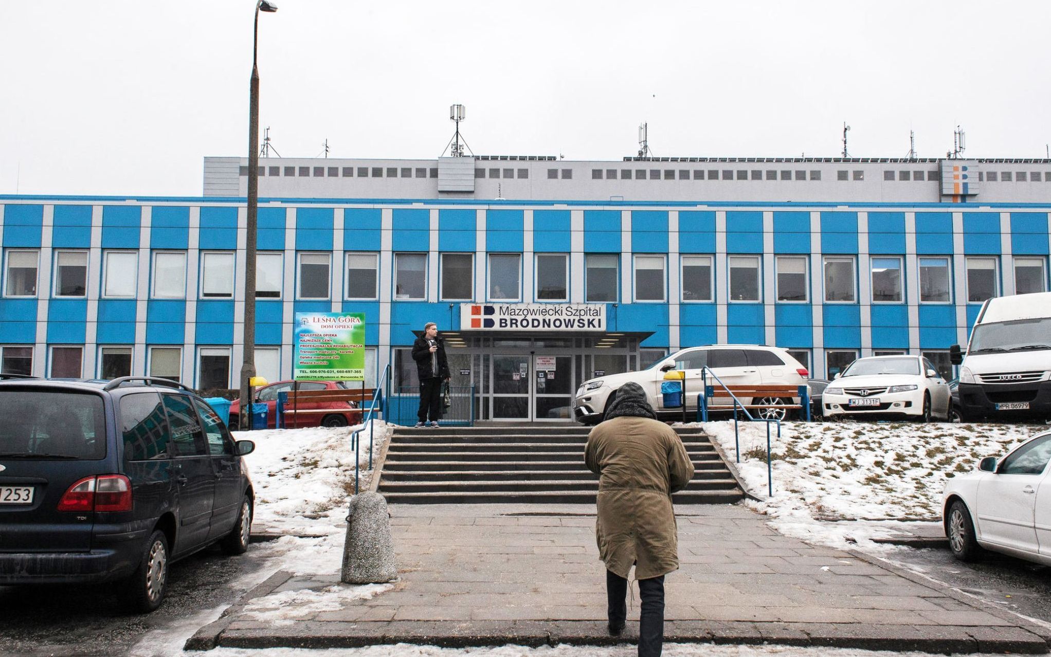 25.01.2017 Warszawa , ul. Kondratowicza 8 . Mazowiecki Szpital Brodnowski . 
Fot. Dawid Zuchowicz / Agencja Gazeta