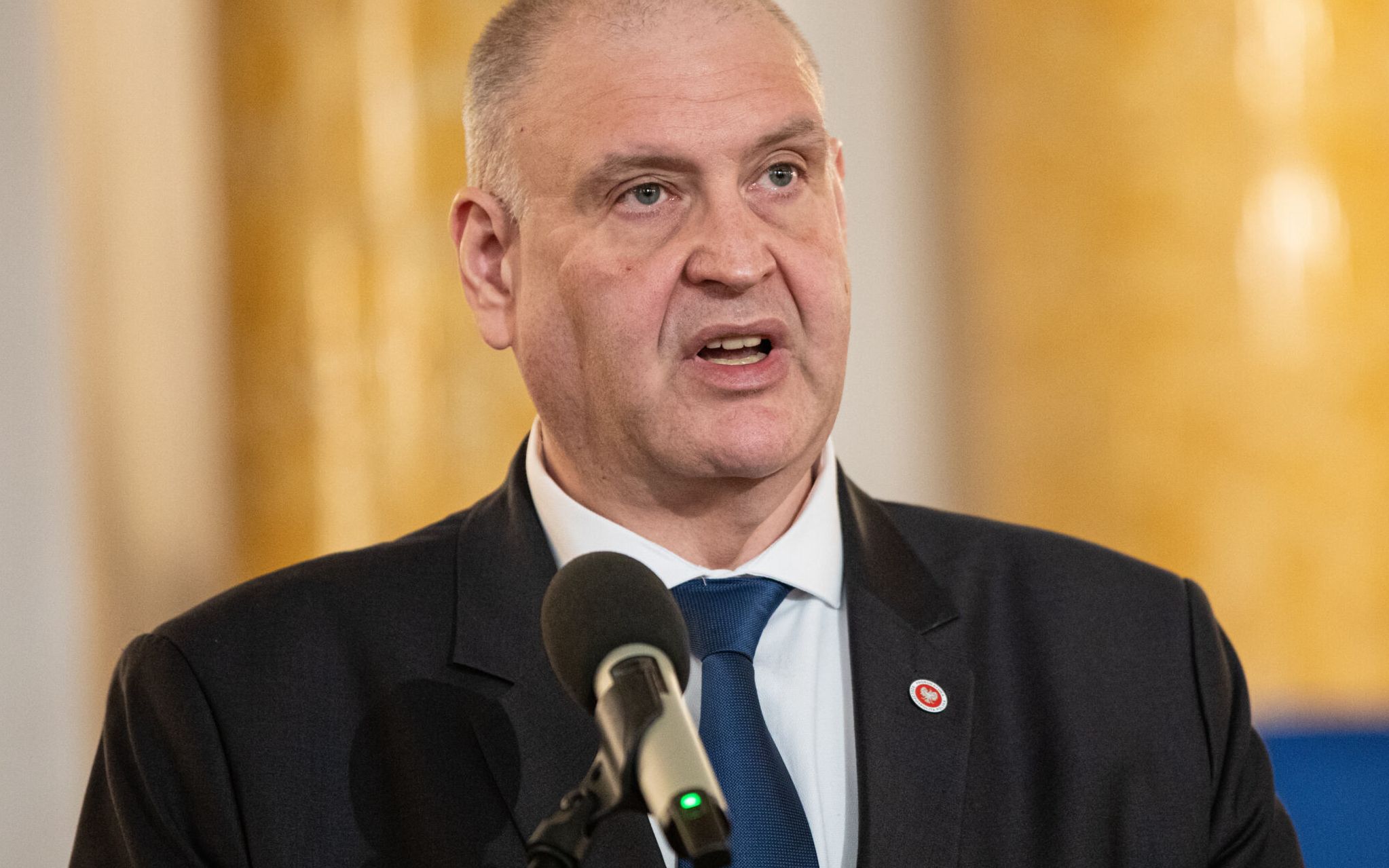 18.02.2020 Warszawa , Zamek Krolewski . Prokurator Krajowy Bogdan Swieczkowski podczas uroczystosci 30-lecia Krajowej Rady Sadownictwa . 
Fot. Dawid Zuchowicz / Agencja Wyborcza.pl
