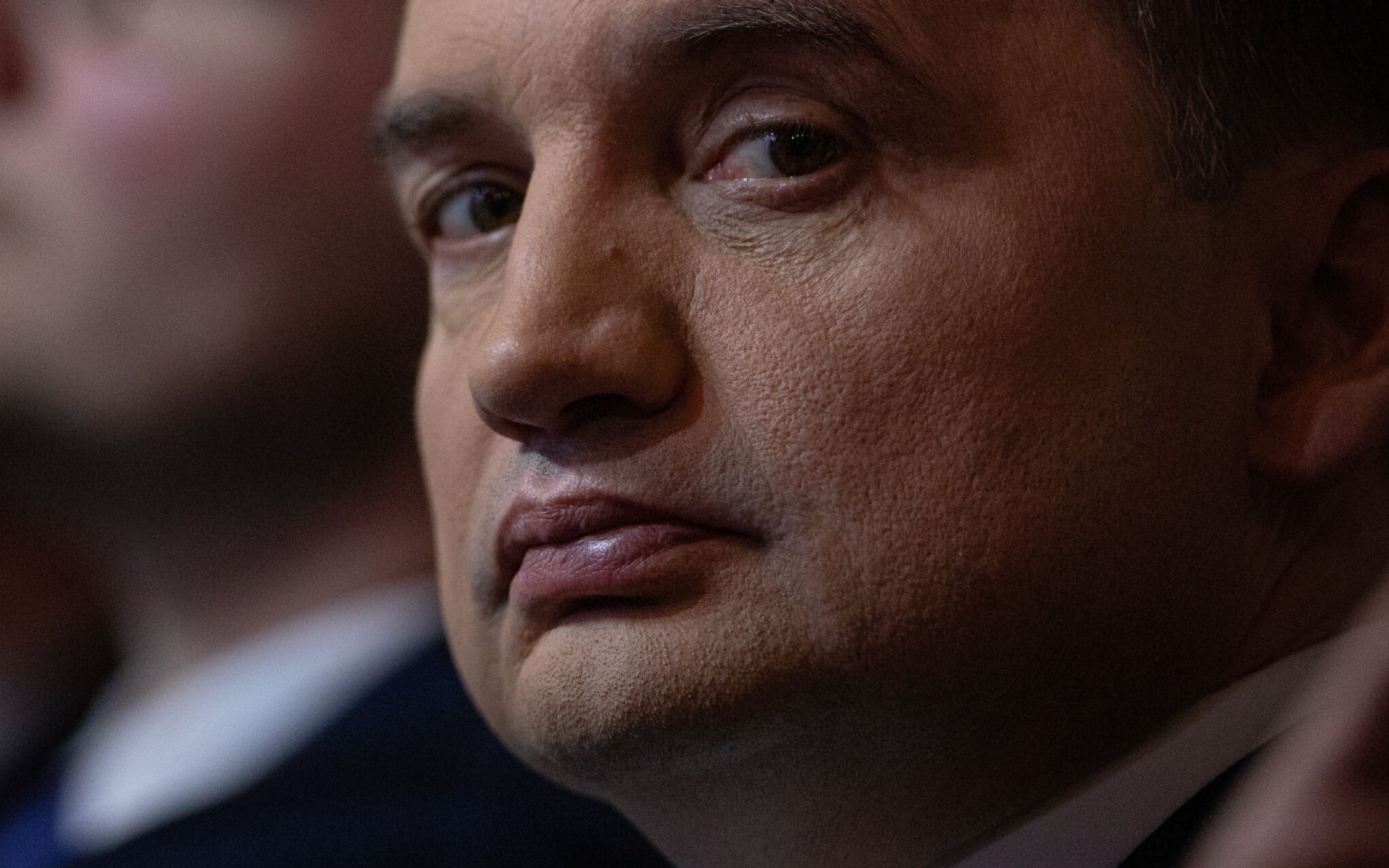 08.02.2020 Warszawa , Palladium . Minister sprawiedliwosci i prokurator generalny w rzadzie PiS Zbigniew Ziobro podczas konwencji swojej partii " Solidarna Polskai " ( pod haslem : " Sprawiedliwa Polska " ). 
Fot. Dawid Zuchowicz / Agencja Gazeta