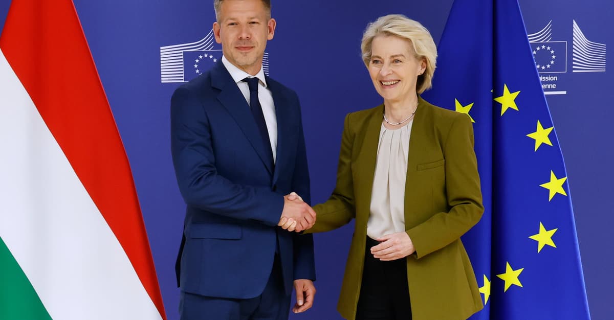 Von der Leyen po spotkaniu z Magyarem: „Bardzo dobra rozmowa”