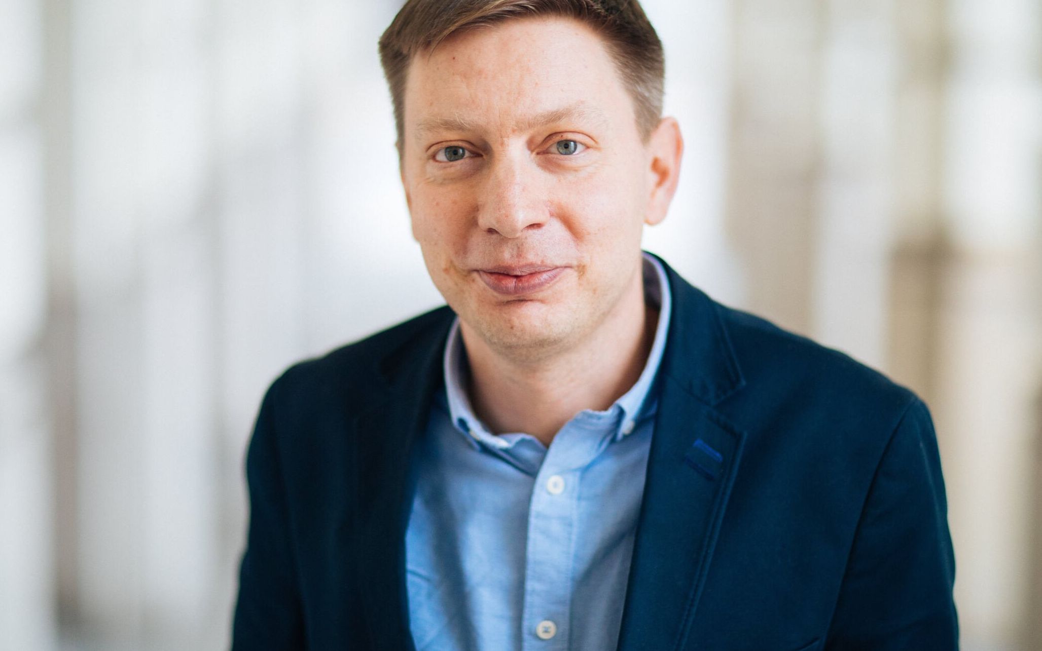 12.02.2020 Warszawa . Psycholog dr. hab. Michal Bilewicz . Prezydent Andrzej Duda od ponad roku wstrzymuje przyznanie dr. hab. Michalowi Bilewiczowi tytulu profesora .
Fot. Albert Zawada / Agencja Gazeta