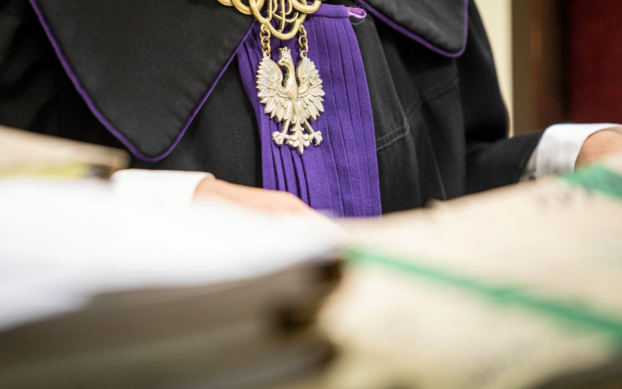 09.07.2019 Lublin . Ogloszenie wyroku w sprawie zniewazenia niezyjacego premiera Tadeusza Mazowieckiego przez byla radna mieska PiS Anne Jaskowska . Radna podczas sesji rady miasta , na ktorej podejmowano decyzje o nadanie nazwy jednej z ulic imieniem bylego premiera , wyzywala Tadeusza Mazowieckiego od stalinowcow i enkawudzistow .
Fot. Jakub Orzechowski / Agencja Gazeta