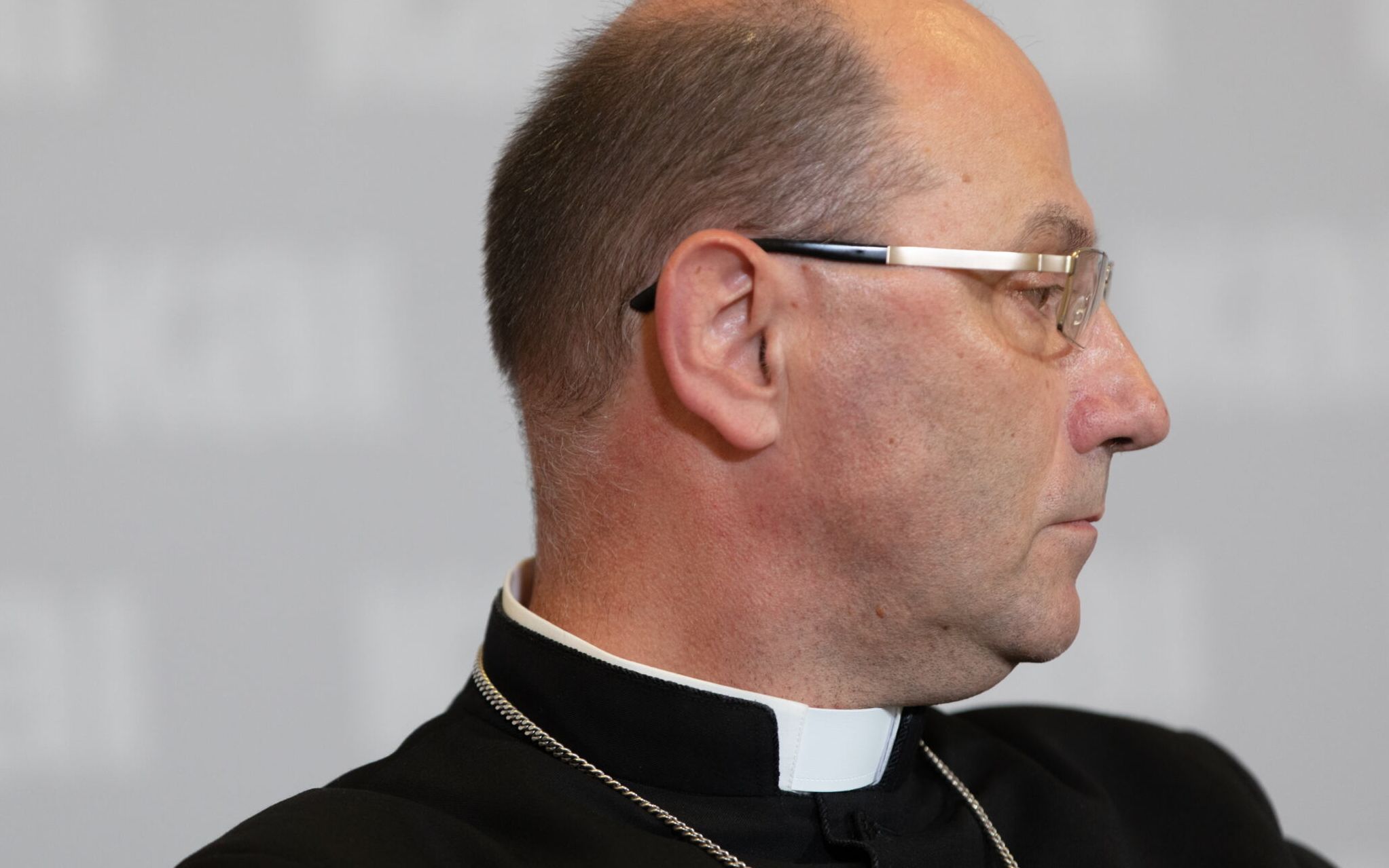 22.09.2021 Warszawa , ul. Okopowa 55 . Abp Wojciech Polak , Prof. Hanna Suchocka , Bp Teodor Martyniuk i Ks. Piotr Studnicki podczas briefingu podsumowujacego Miedzynarodowa Konferencje o ochronie maloletnich w Kosciolach Europy Srodkowo-Wschodniej .

Fot. Dawid Zuchowicz / Agencja Gazeta