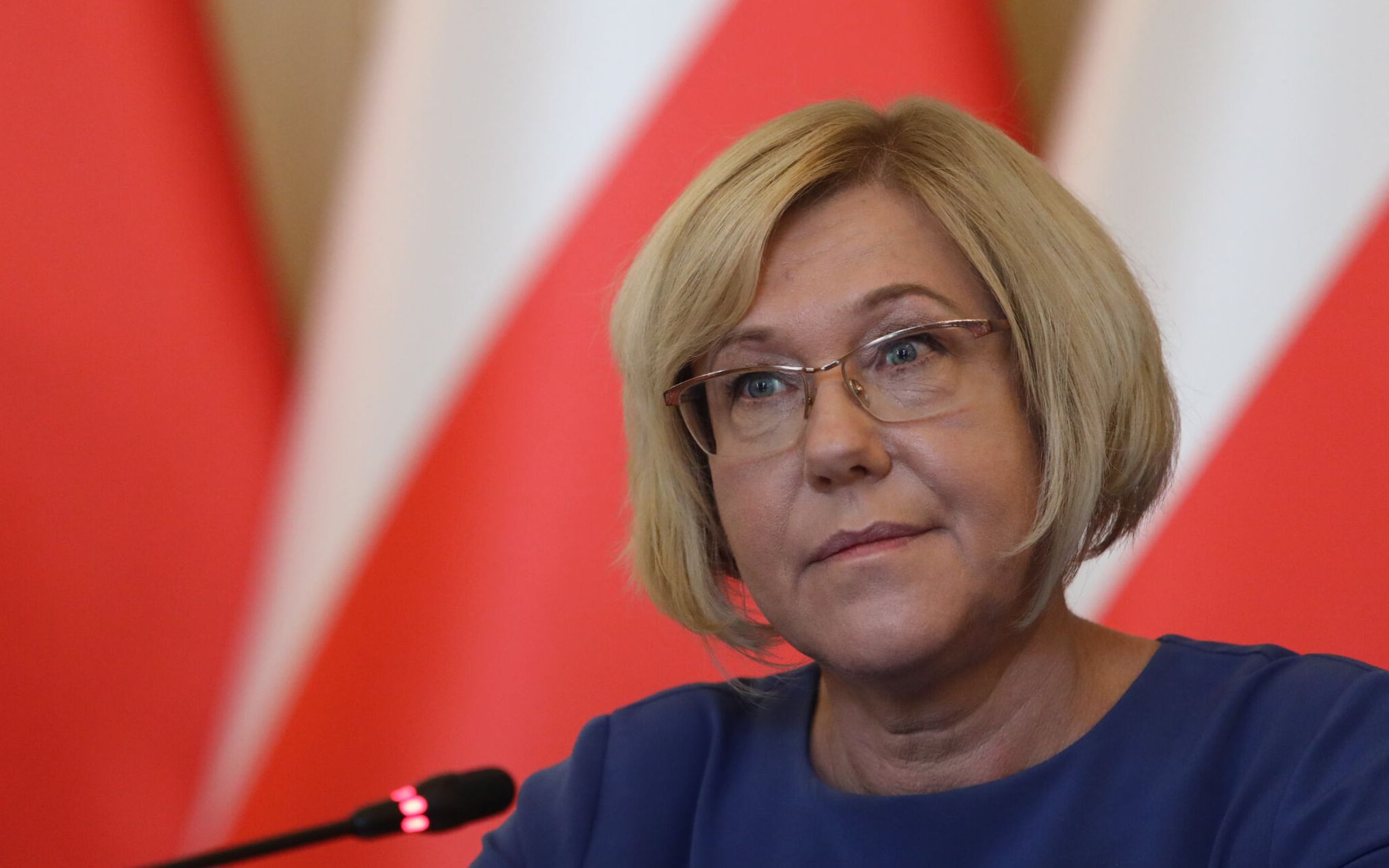 14.09.2020 Krakow , Urzad Wojewodzki . Malopolska Kurator Oswiaty Barbara Nowak . Fot. Jakub Porzycki / Agencja Wyborcza.pl