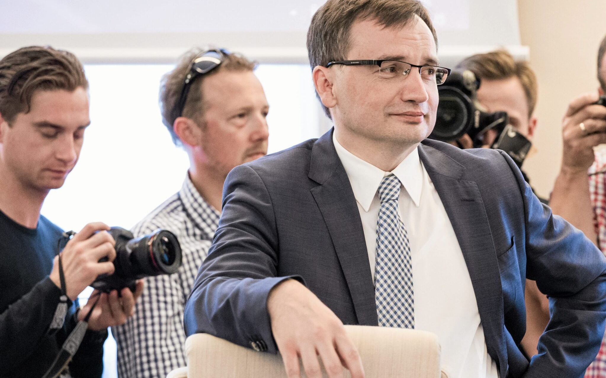 25.07.2017 Warszawa , Kancelaria Prezesa Rady Ministrow . Minister Sprawiedliwosci Zbigniew Ziobro podczas posiedzenia Rady Ministrow .
Fot. Adam Stepien / Agencja Gazeta