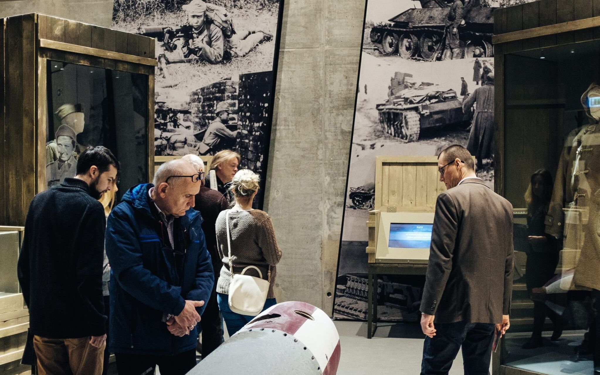 28.01.2017 Gdansk , Muzeum II Wojny Swiatowej . W dniach 28 i 29 stycznia , zwiedzajacy beda mieli okazje zobaczyc wystawe stala Muzeum II Wojny Swiatowej .
Fot . Bartosz Banka / Agencja Gazeta