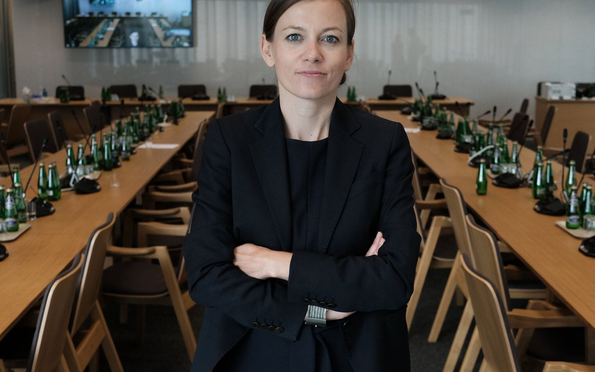 17.09.2020  Warszwa , ul Wiejska , Sejm . Kandydatka na urzad Rzecznika Praw Obywatelskich Zuzanna Rudzinska - Bluszcz podczas przesluchania przed Komisja Sprawiedliwosci i Praw Czlowieka .
Fot. Slawomir Kaminski / Agencja Gazeta