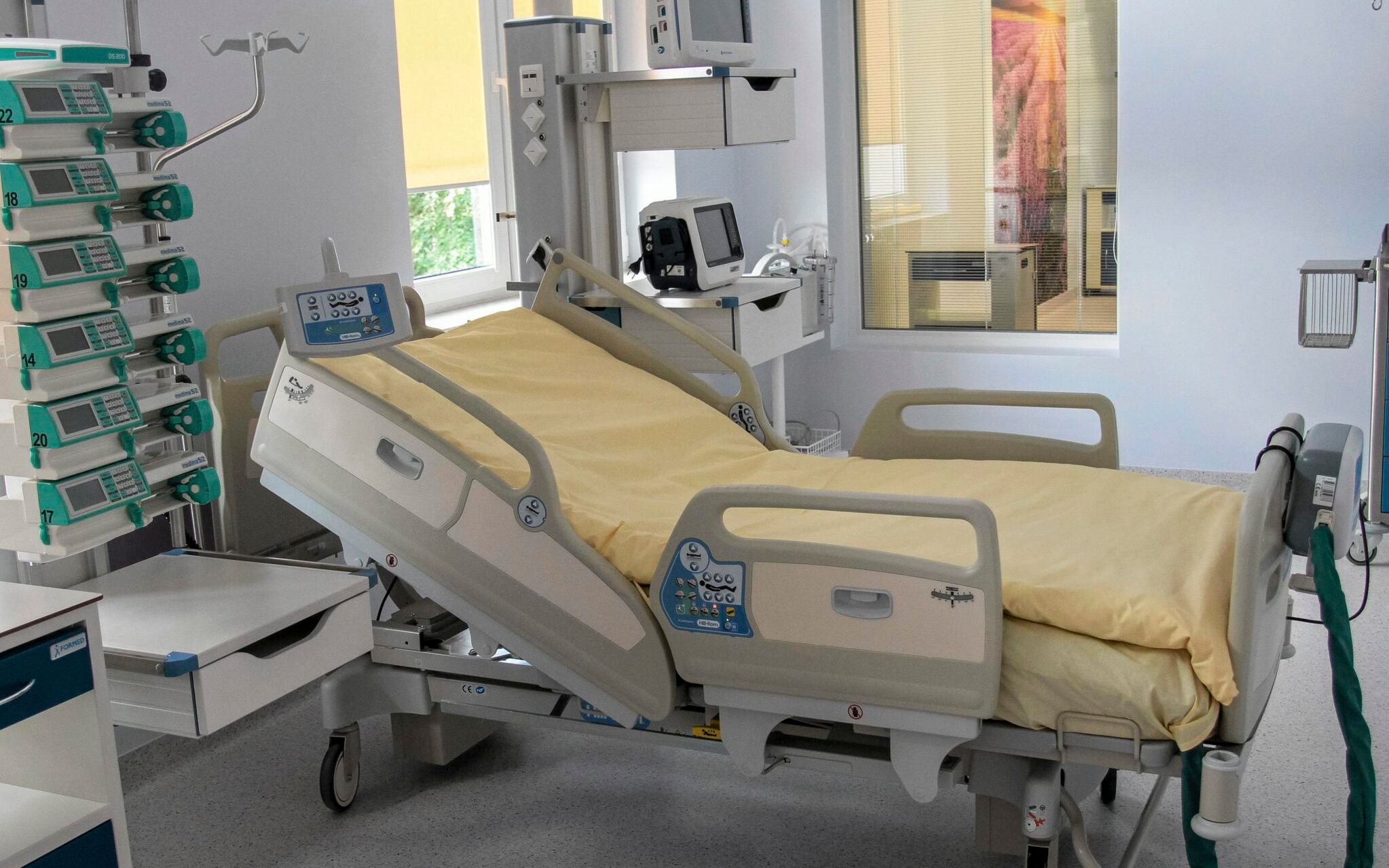 30.06.2016 Czerwona Gora . Szpital . Oddzial Anestezjologii i Intensywnej Terapii .
Fot. Michal Walczak / Agencja Gazeta