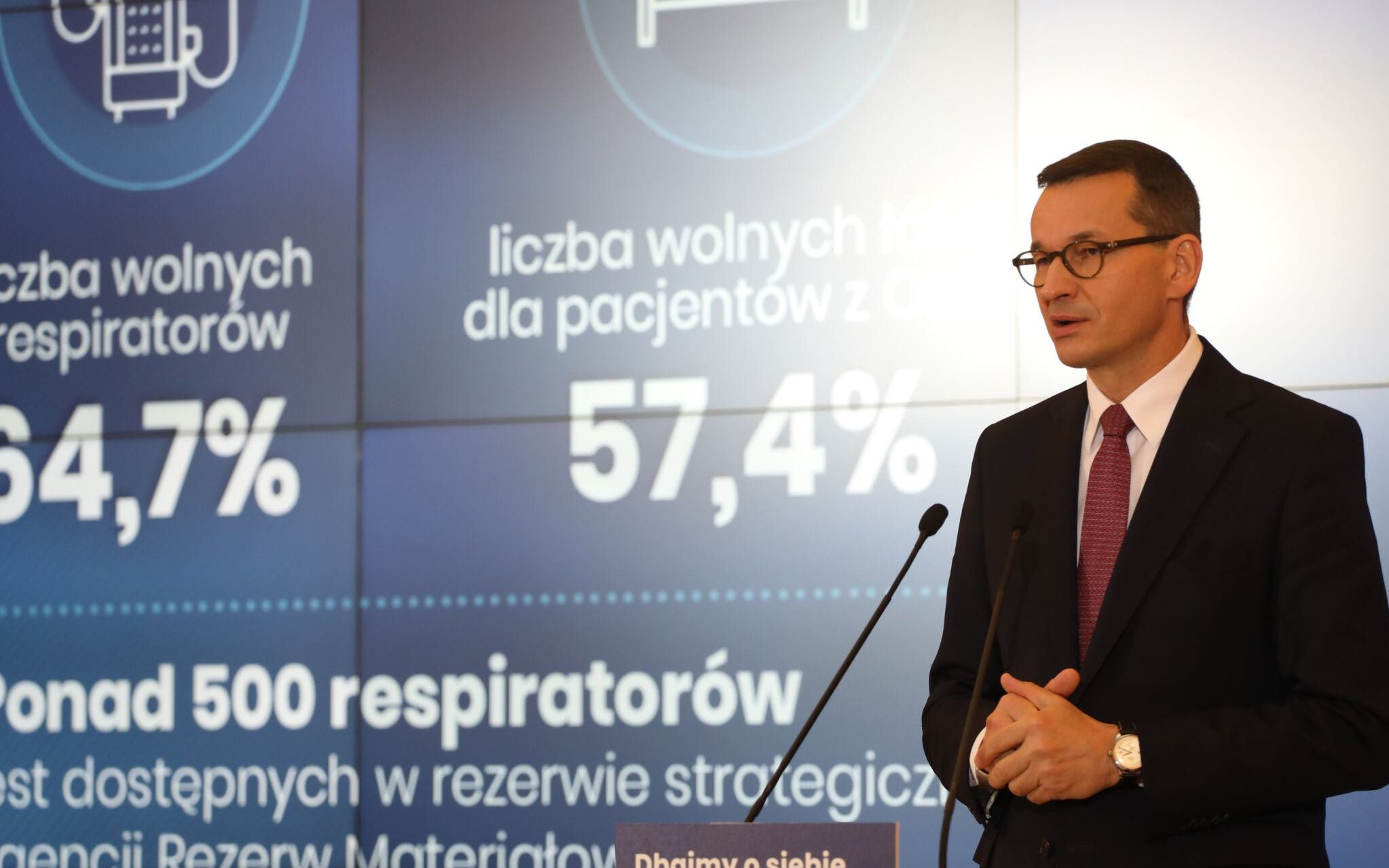 Morawiecki o liczbie zakażeń koronawirusem i tym, że będzie się podwajała co 3 dni