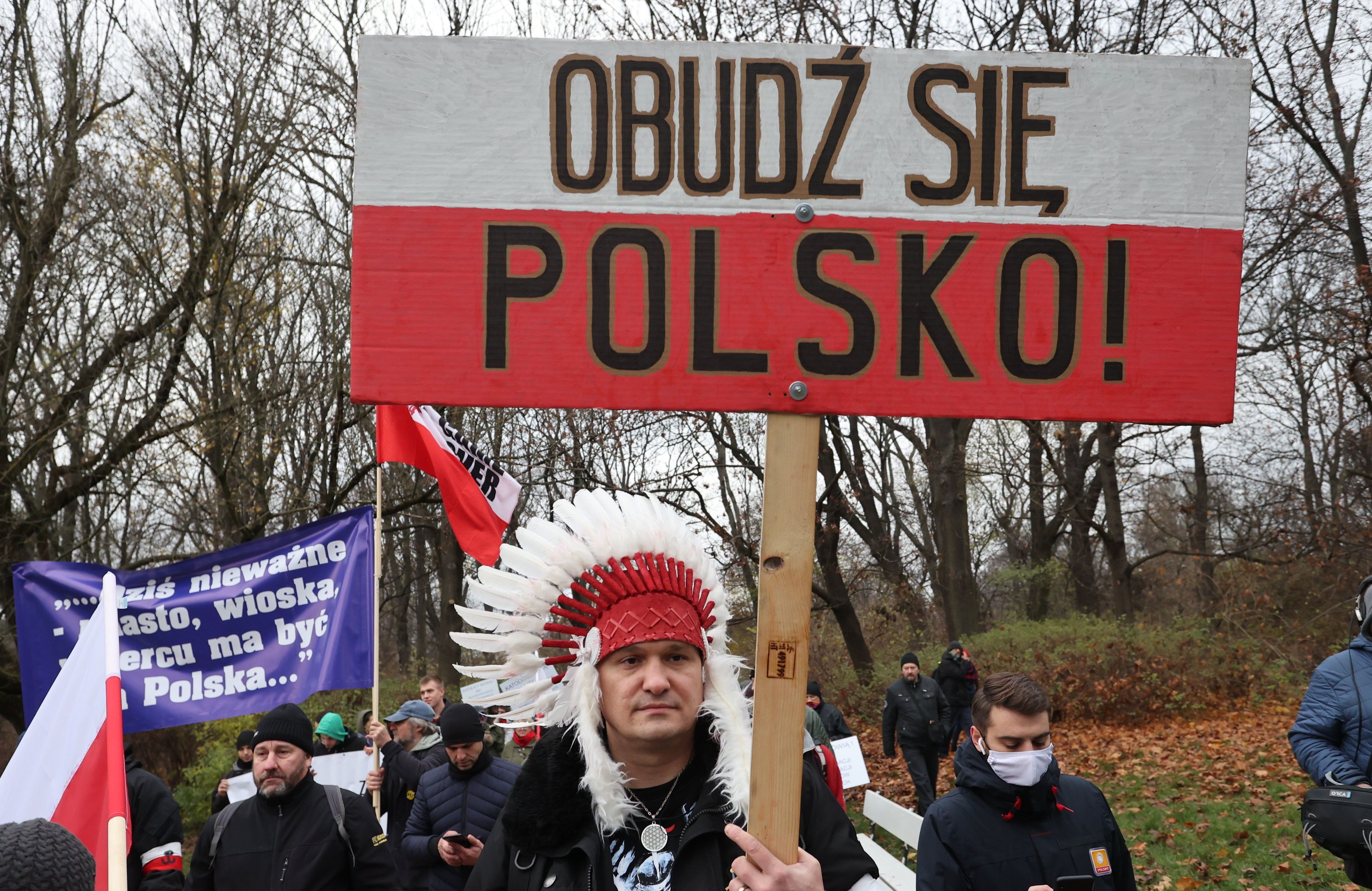 Antyszczepionkowcy w marszu