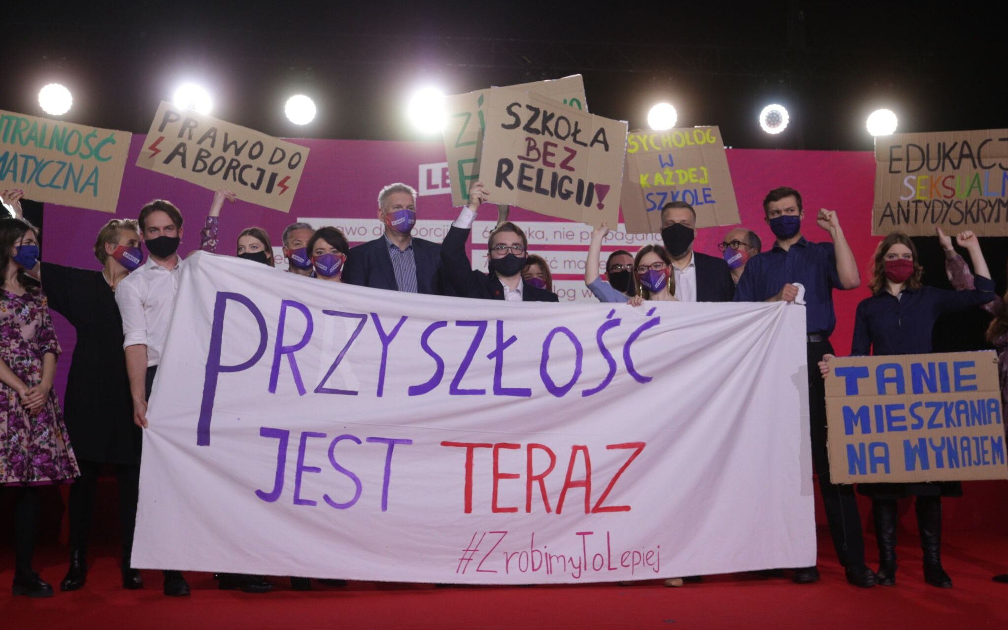 20.02.2021 Warszawa . Nowy cykl konwencji Lewicy pt Zrobimy to lepiej .
Fot. Adam Stepien / Agencja Gazeta