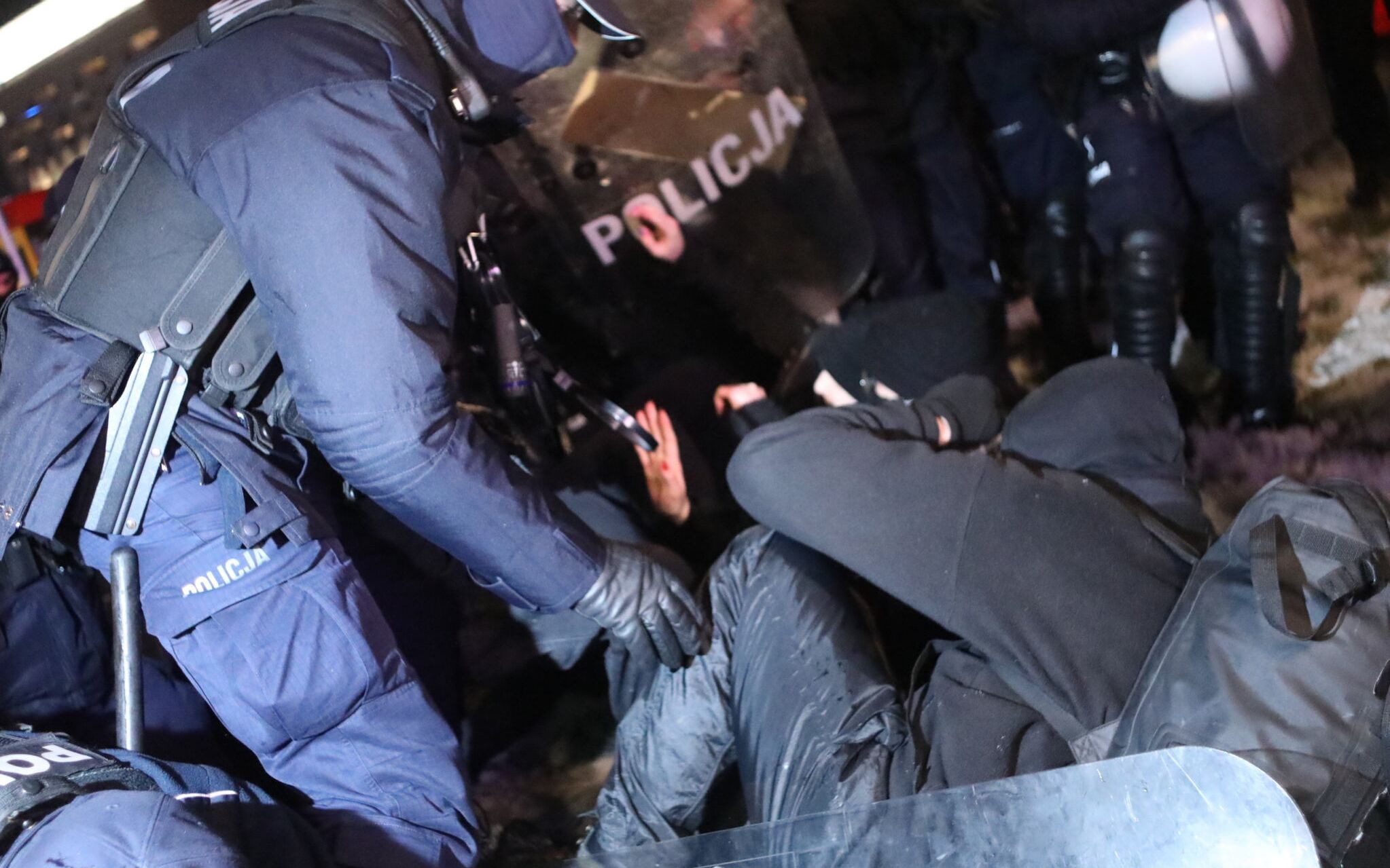 20.01.2021 Warszawa . Strajk kobiet , taksowkarzy i przesiebiorcow .
Fot. Maciek Jazwiecki / Agencja Gazeta