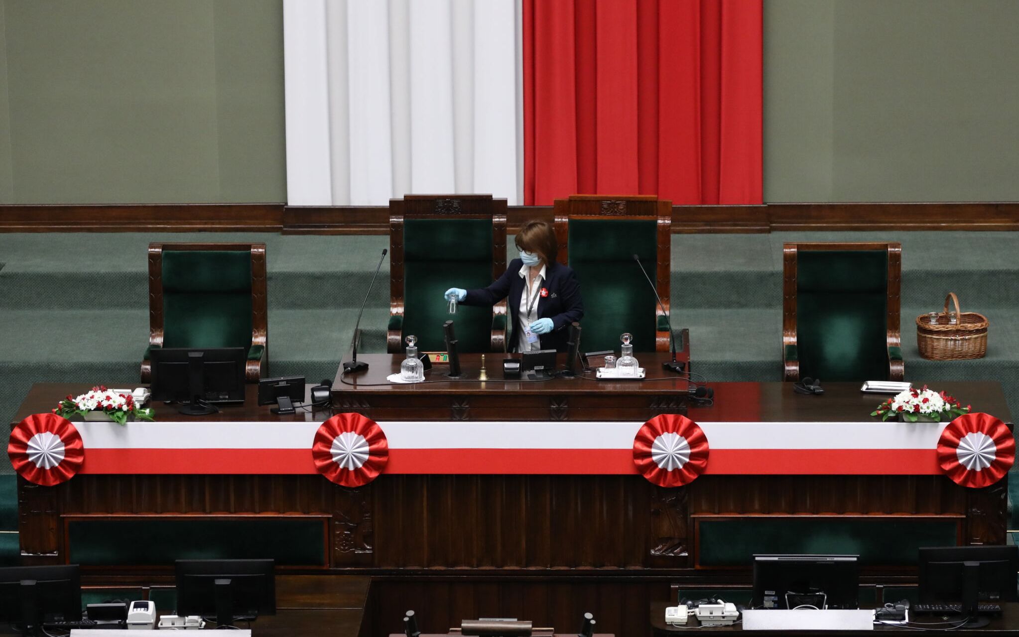 03.05.2021 Warszawa , Sejm . Zgromadzenie Narodowe z udzialem prezydentow Polski i Litwy z okazji 230. Rocznicy Uchwalenia Konstytucji 3 Maja .
Fot. Slawomir Kaminski / Agencja Gazeta