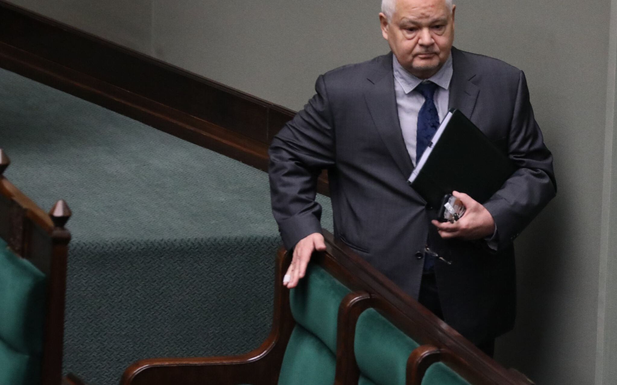 23.07.2020 Warszawa , ulica Wiejska . Sejm . 15 . posiedzenie Sejmu IX kadencji . Prezes Narodowego Banku Polskiego Adam Glapinski podczas sprawozdania z dzialalnosci Narodowego Banku Polskiego za rok 2019 .
Fot. Slawomir Kaminski / Agencja Gazeta