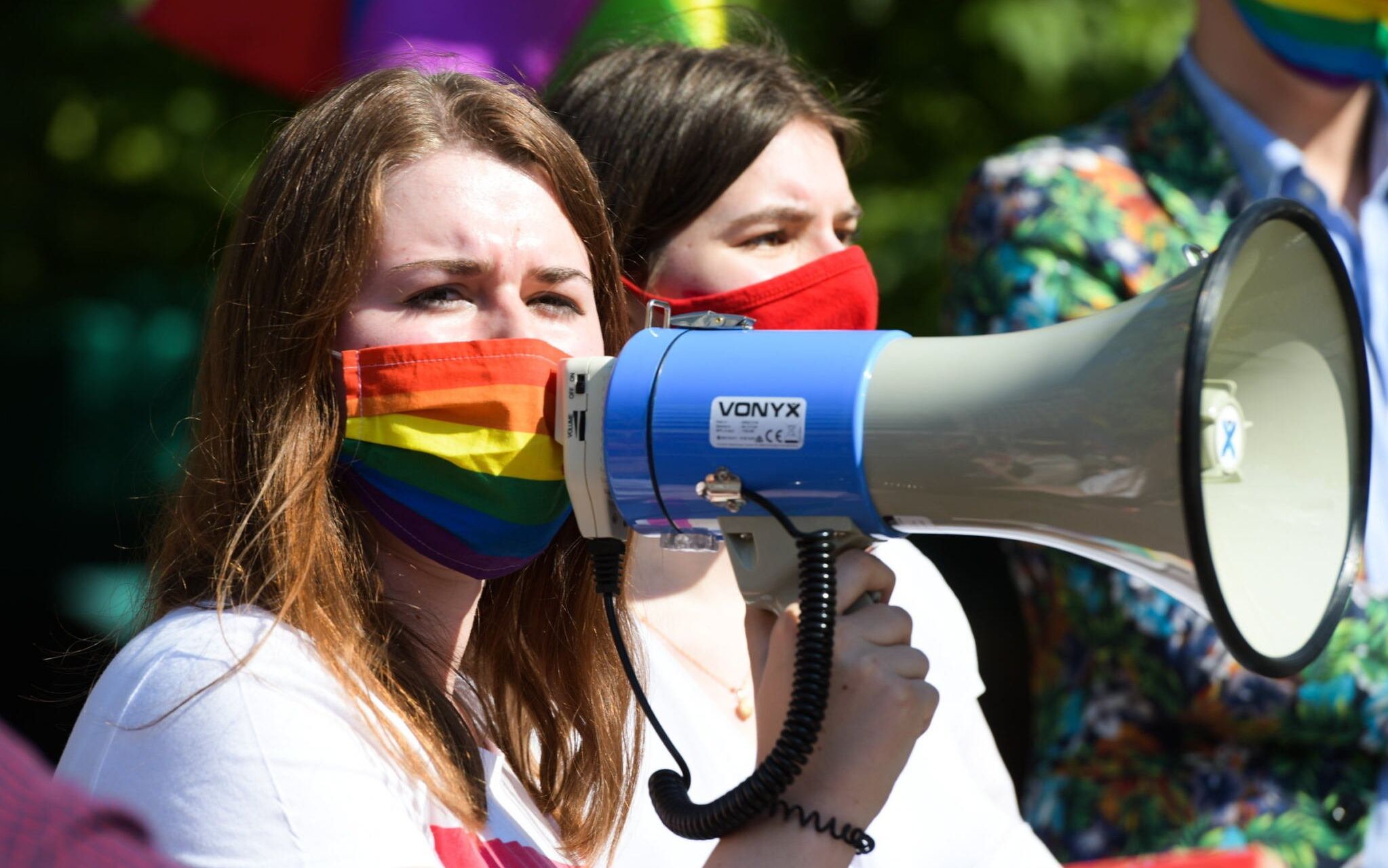 03.06.2021 , Wroclaw . Manifestacja srodowisk LGBT na Placu Solnym .
Fot . Tomasz Pietrzyk / Agencja Gazeta