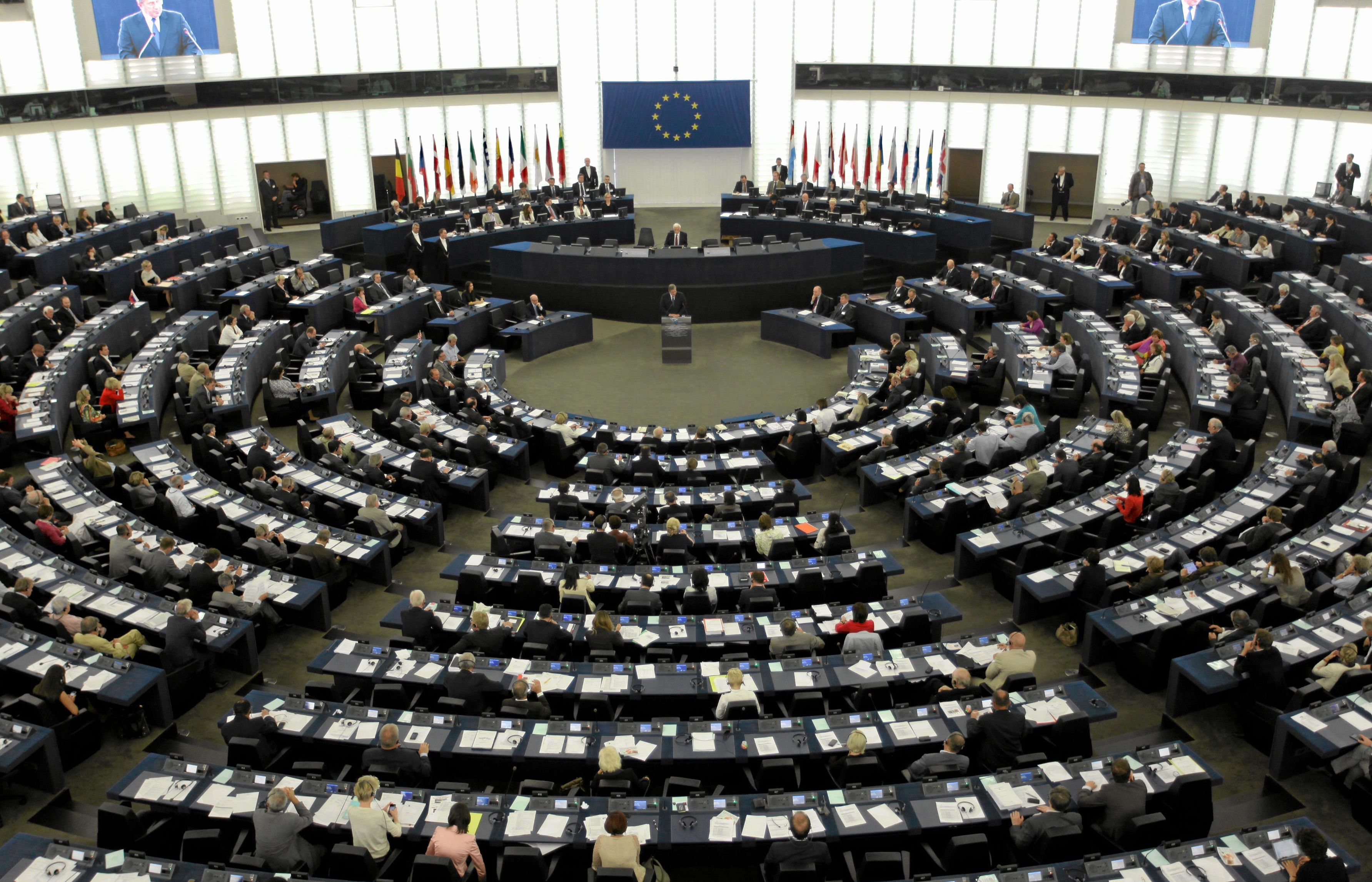 Sala plenarna Parlamentu Europejskiego