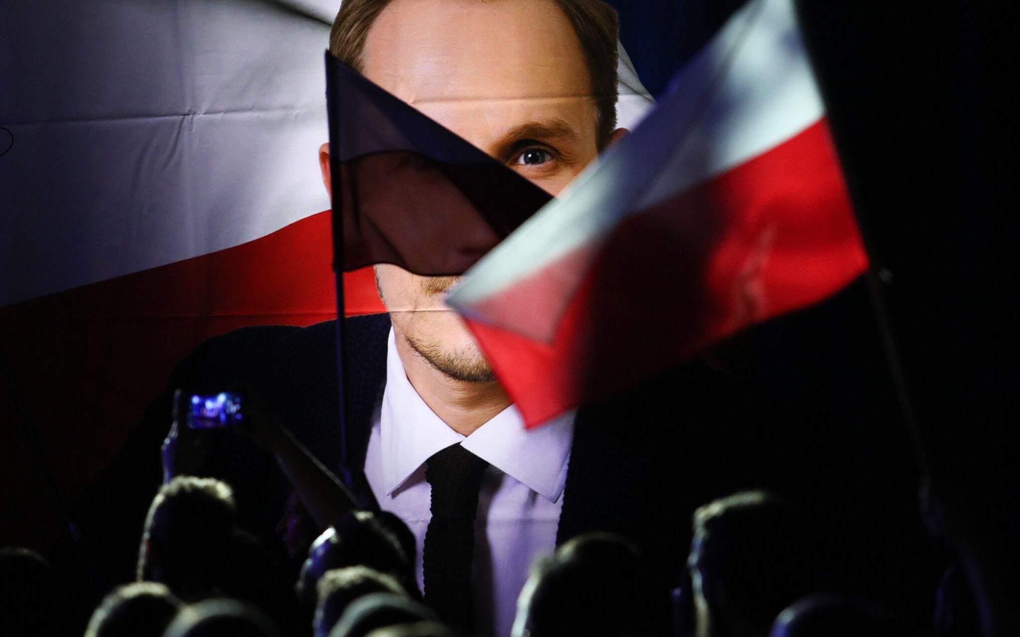23.05.2019 Krakow , Hala 100-lecia Cracovii . Konrad Berkowicz podczas konwencji Konfederacji Korwin , braun, Liroy , narodowcy .
Fot. Jakub Wlodek / Agencja Wyborcza.pl