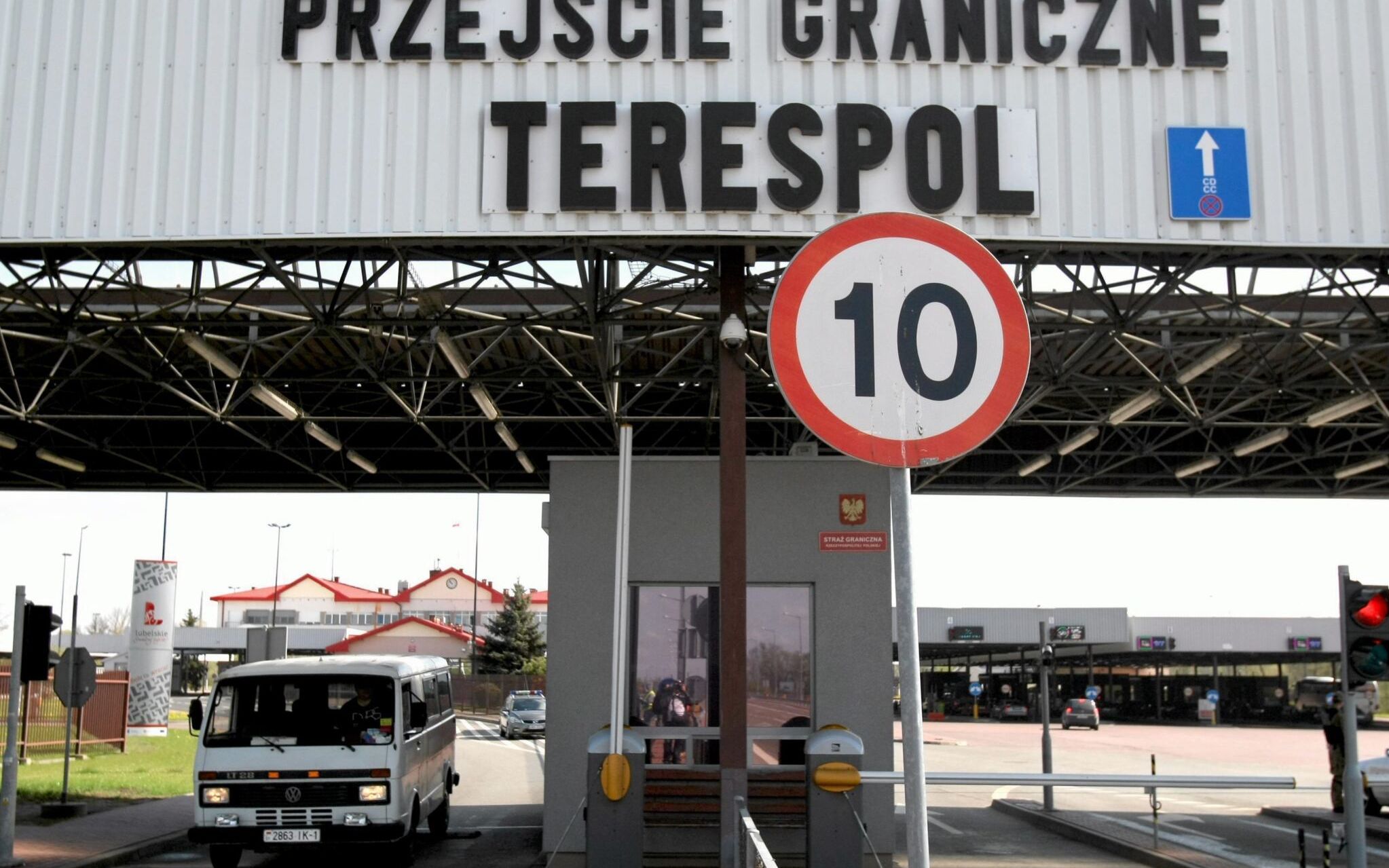27.04.2015 Terespol . Granica Panstwa z Bialorusia .
Fot. Jakub Orzechowski / Agencja Wyborcza.pl