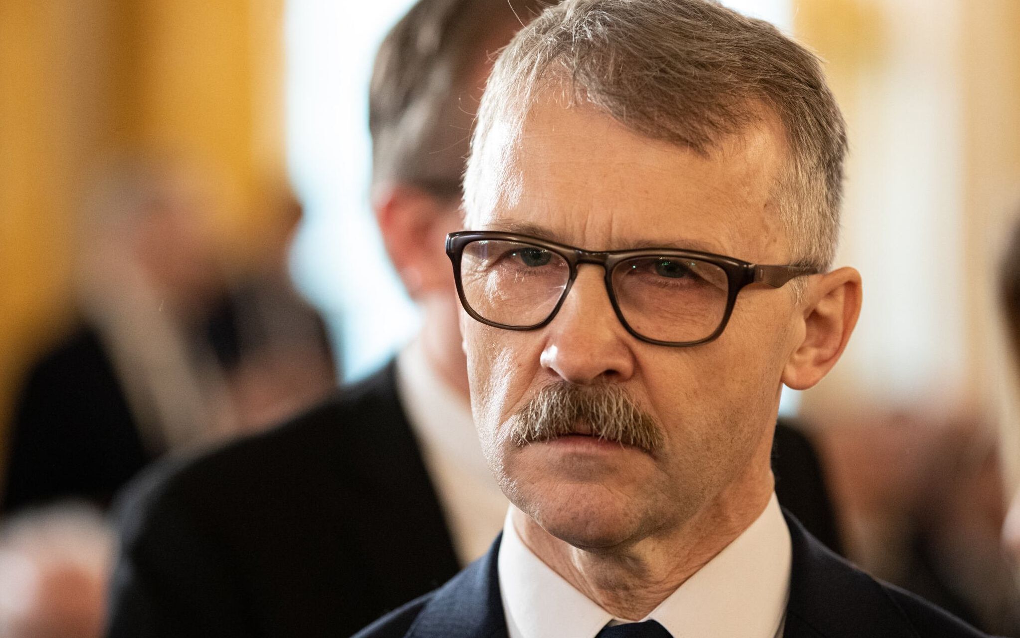18.02.2020 Warszawa , Zamek Krolewski . Przewodniczacy Krajowej Rady Sadowniczej Leszek Mazur podczas uroczystosci 30-lecia Krajowej Rady Sadownictwa . 
Fot. Dawid Zuchowicz / Agencja Gazeta